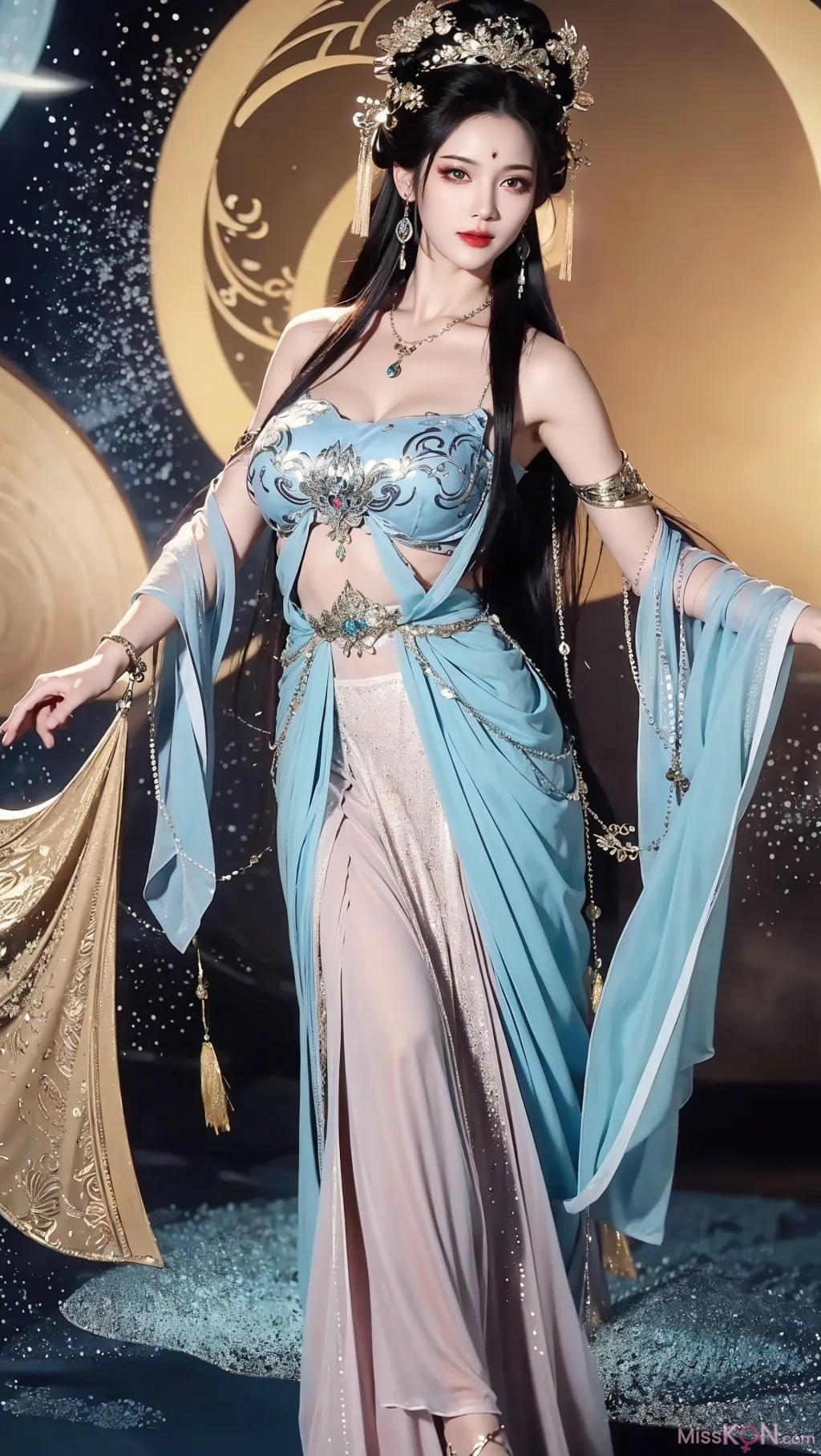 [AI Generated] 仙女系列-707【墨迹】 (101 photos)