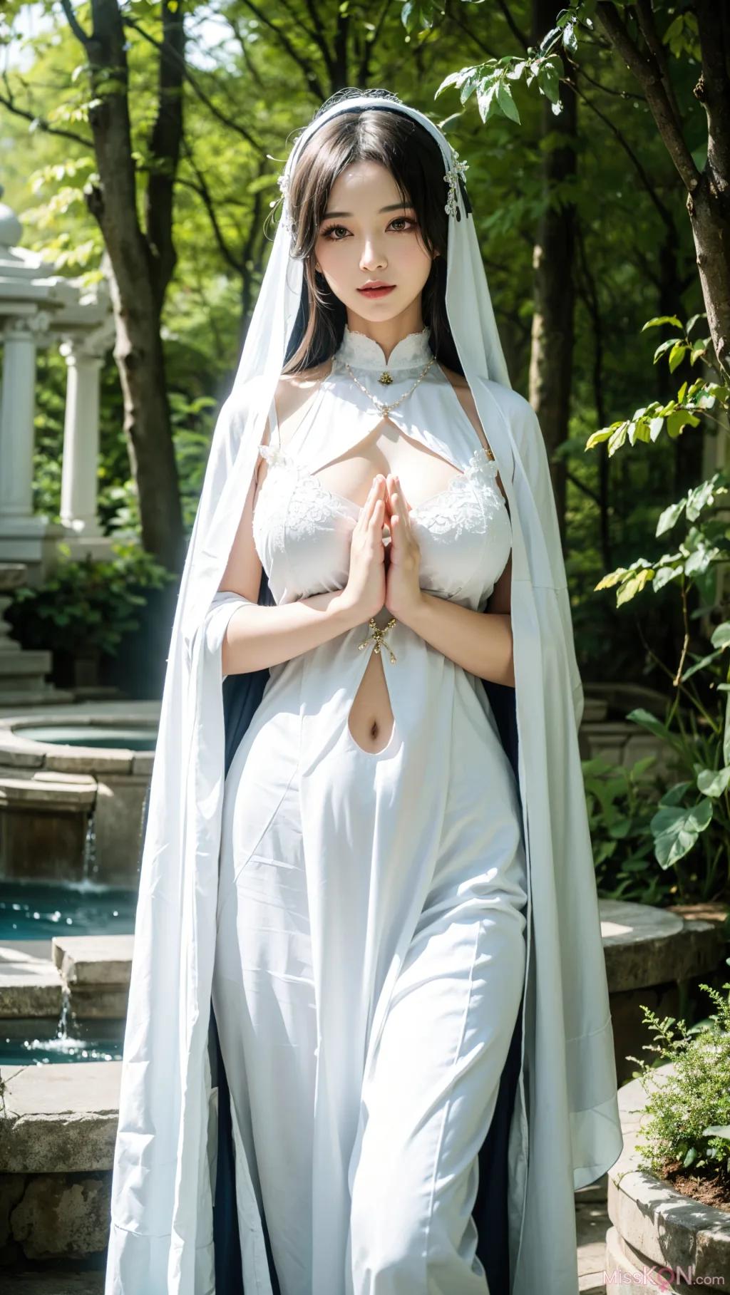 AI Generated] Nun [Mo Ji] (147 photos)