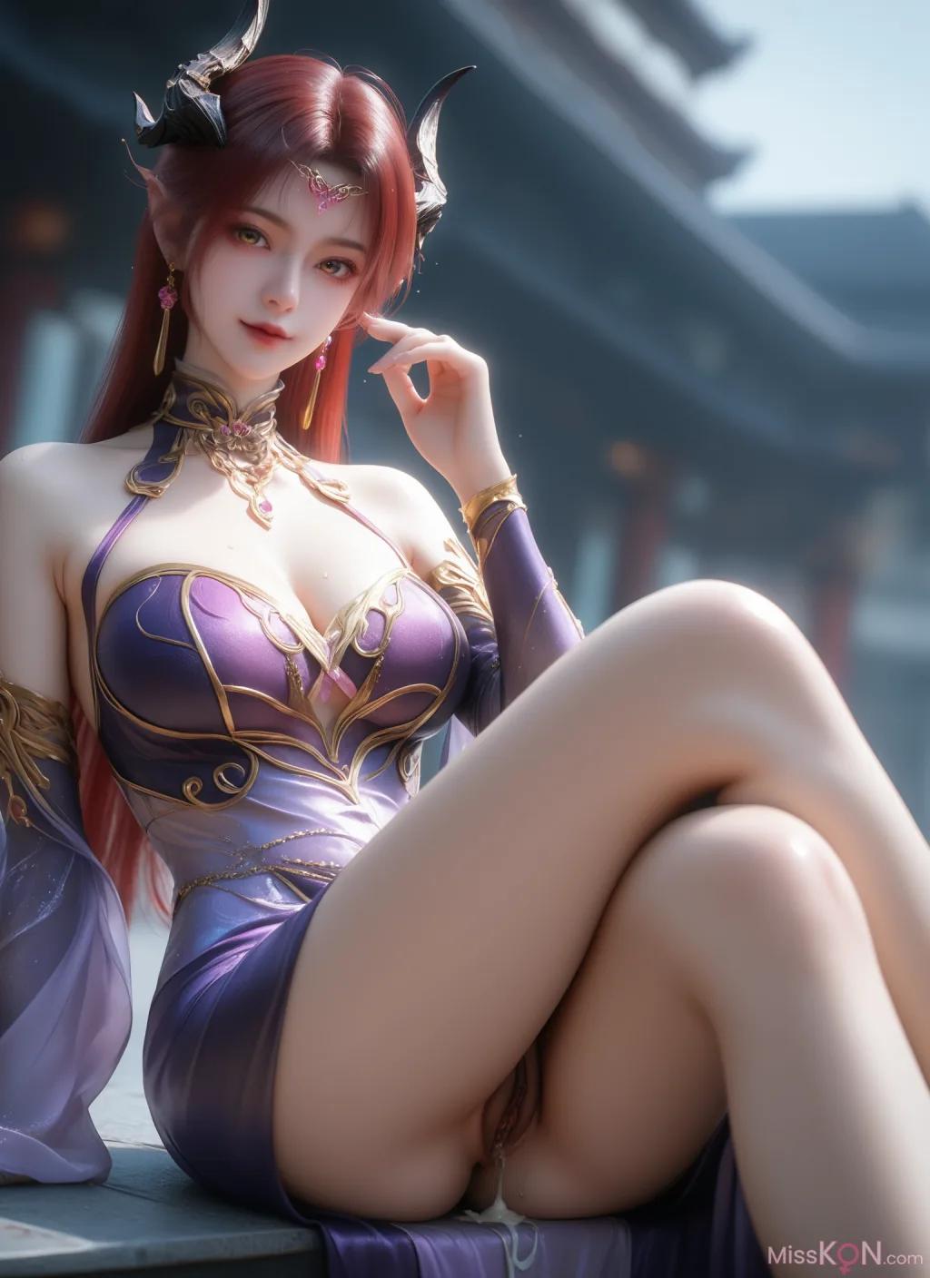 AI Generated] Yao Ye + Feng Qing Er Rui Ke (62 photos)