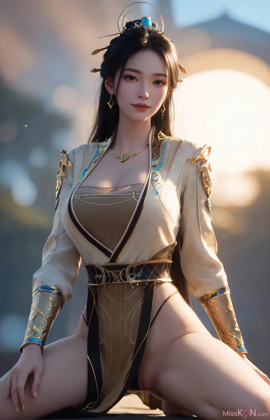 AI Generated] ปิดฟ้า-เหยาซี【หมึก】 (258 รูปภาพ)
