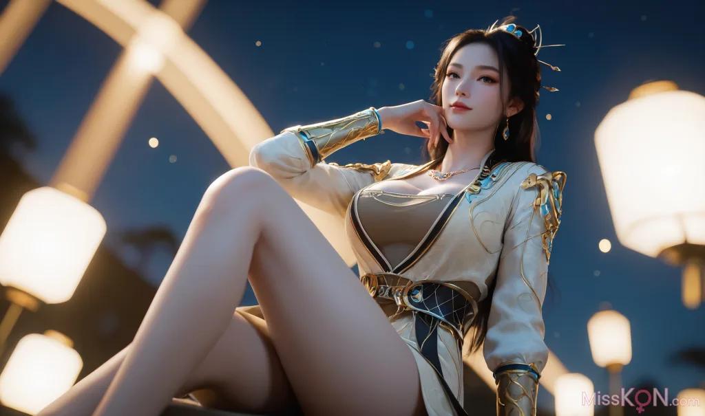 AI Generated] ปิดฟ้า-เหยาซี【หมึก】 (258 รูปภาพ)