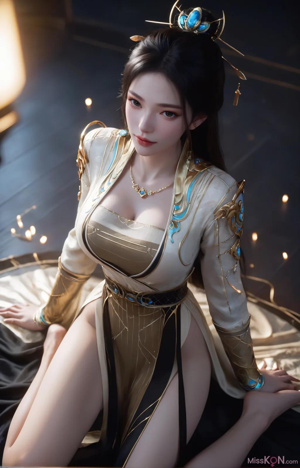AI Generated] ปิดฟ้า-เหยาซี【หมึก】 (258 รูปภาพ)