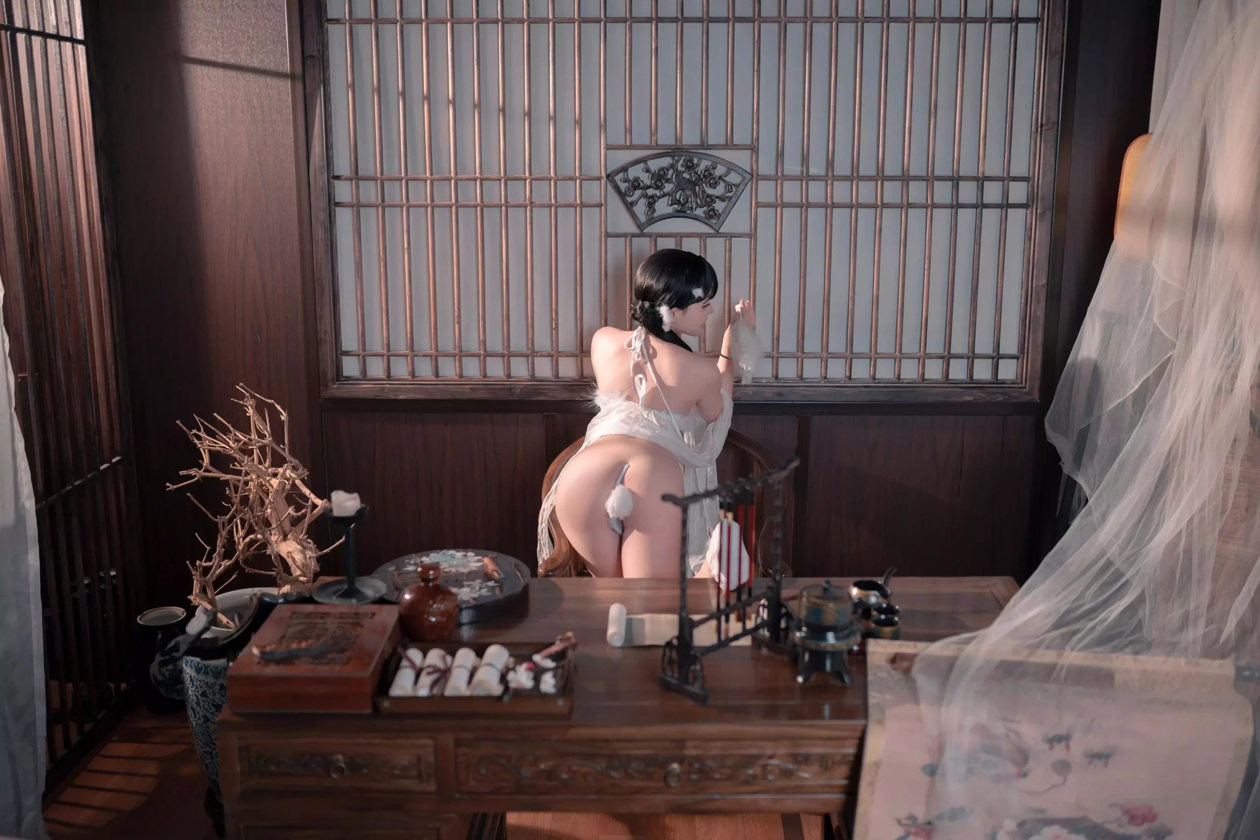 Bangni Bonnie Cosplay Thỏ Cổ Phong 80P