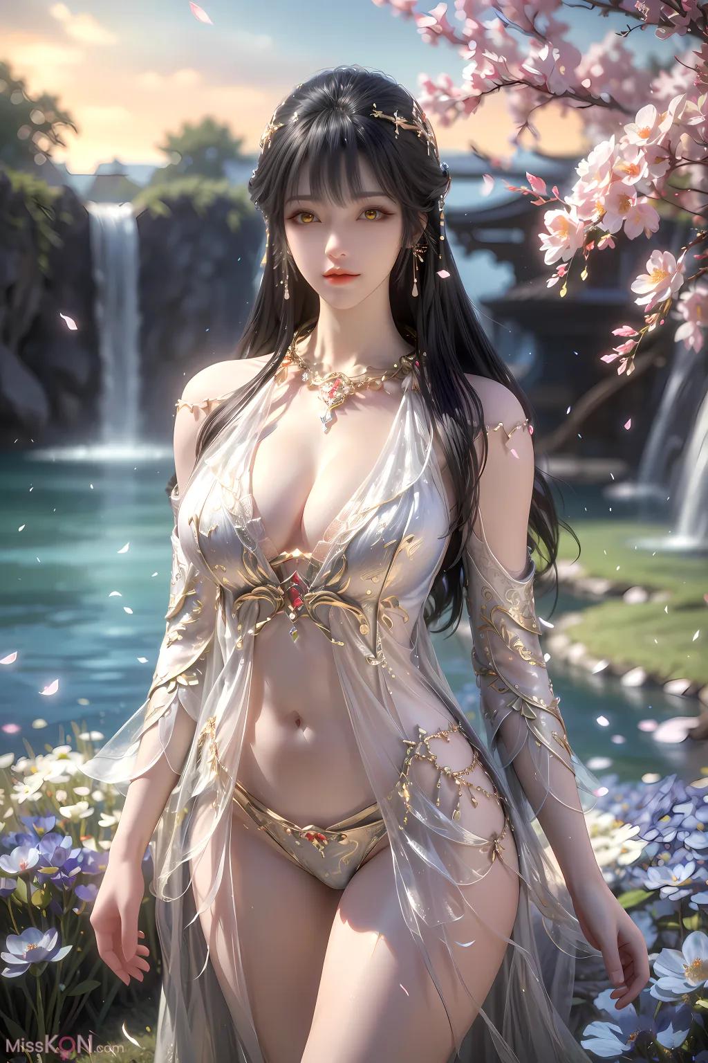 AI Generated] Forging a God Through a Hundred Trials - Bai Yue Rong (52 photos)