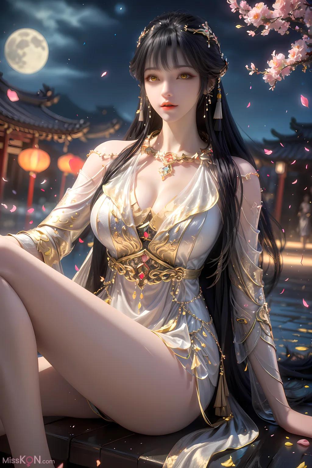 AI Generated] Forging a God Through a Hundred Trials - Bai Yue Rong (52 photos)