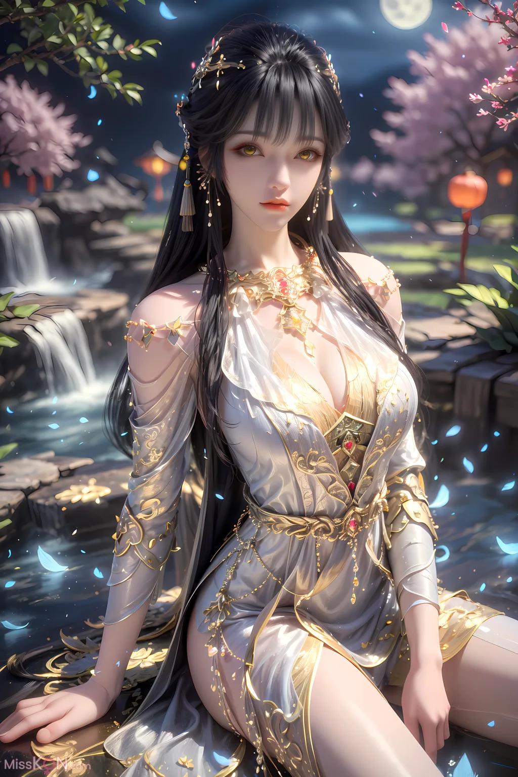 AI Generated] Forging a God Through a Hundred Trials - Bai Yue Rong (52 photos)