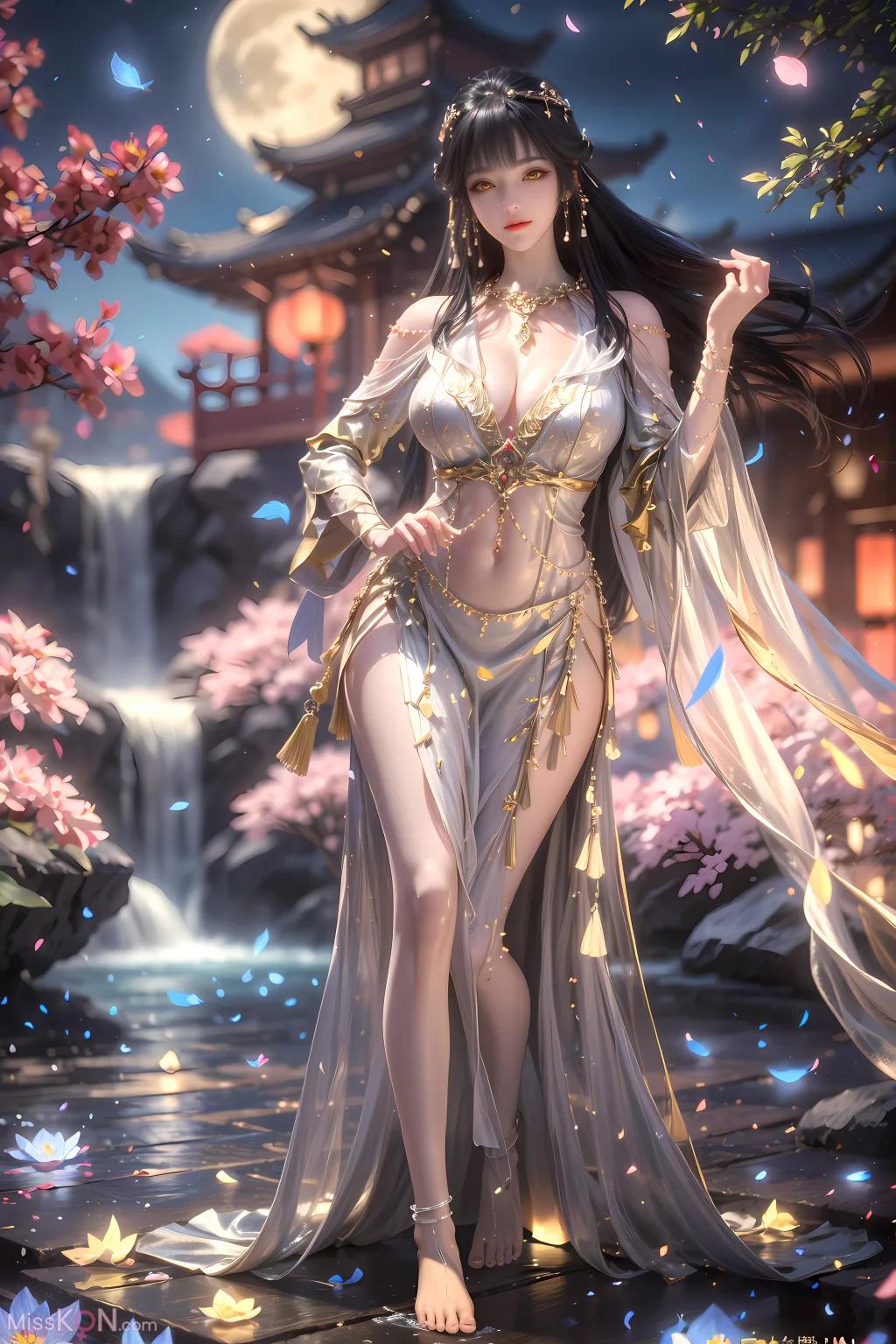 AI Generated] Forging a God Through a Hundred Trials - Bai Yue Rong (52 photos)