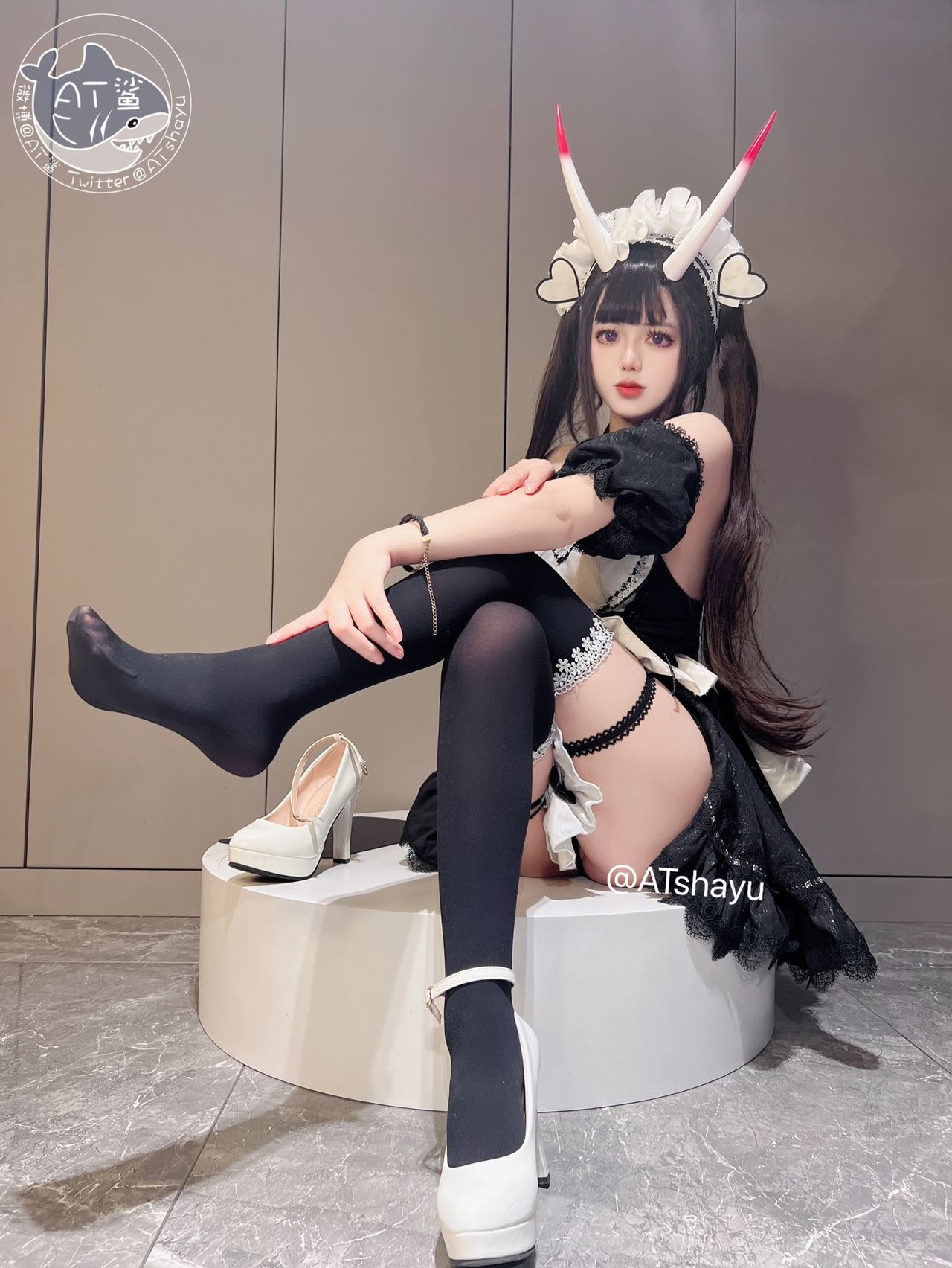 ATシャーク - アズールレーン 能代メイド 83P1V