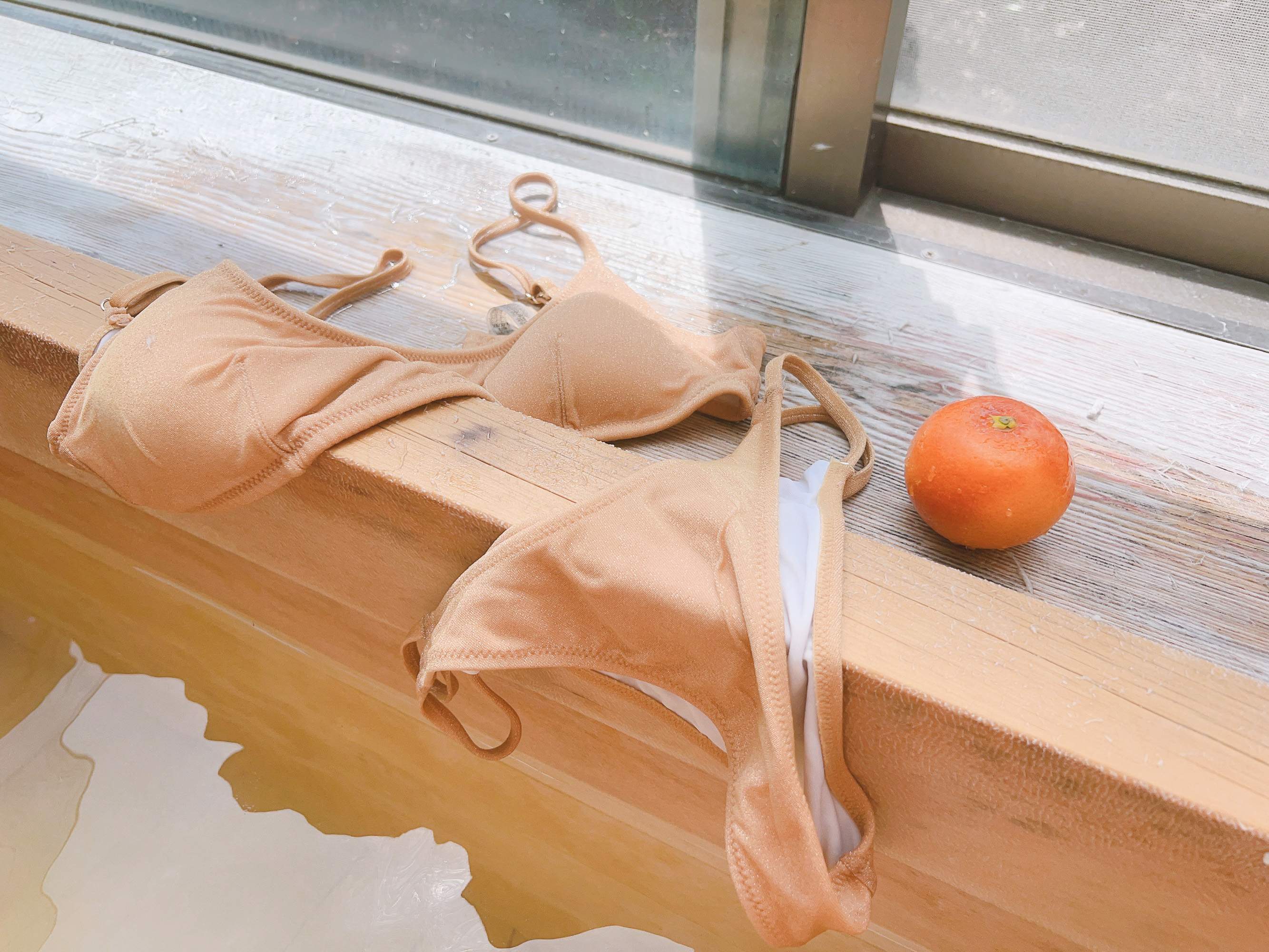 水淼Aqua《一起泡溫泉嗎》溫泉寫真套圖
