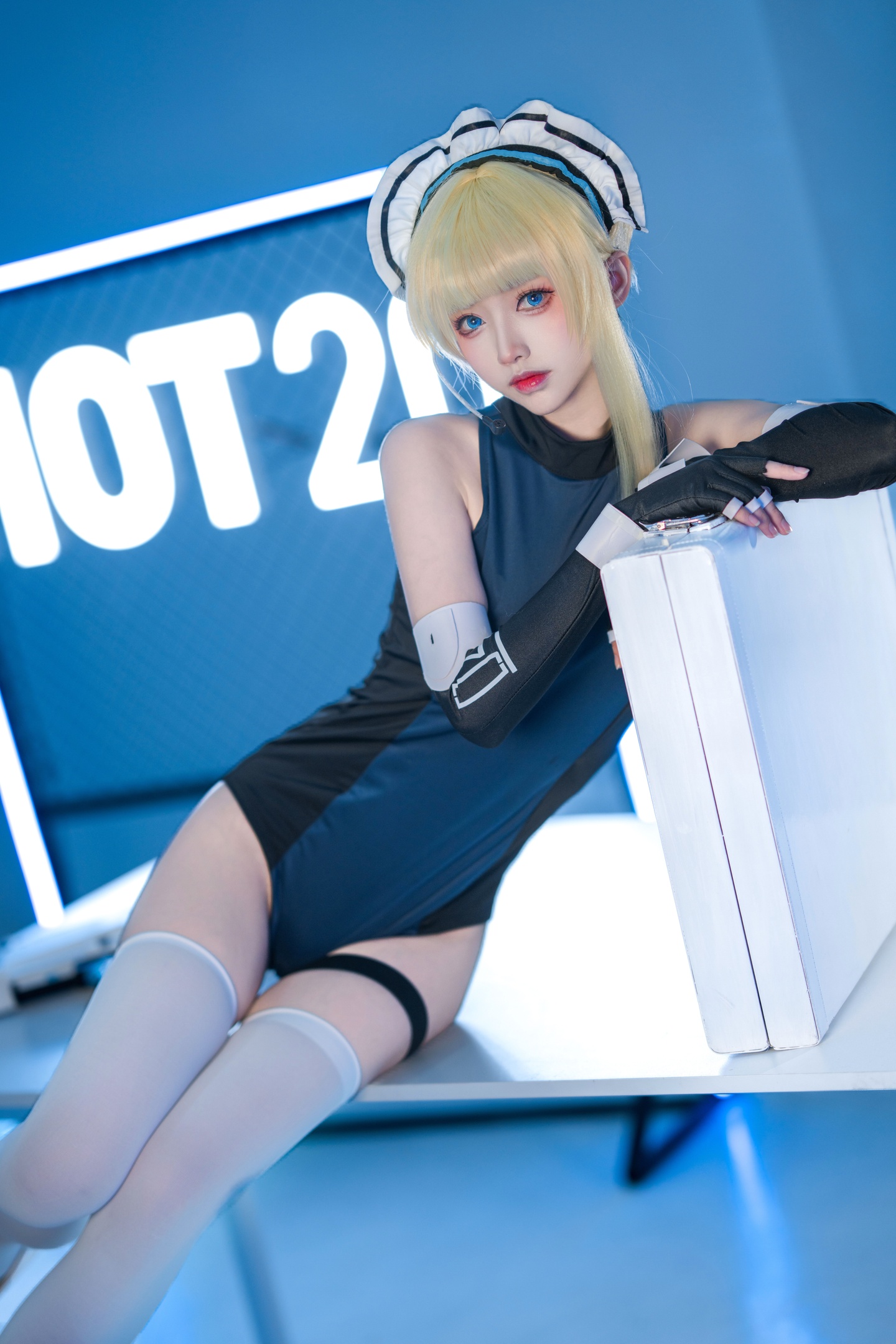 Đại Đại Cuộn Cuộn Tiểu Cuộn - Blue Archive Asuka Mashiro Bộ đồ bó sát