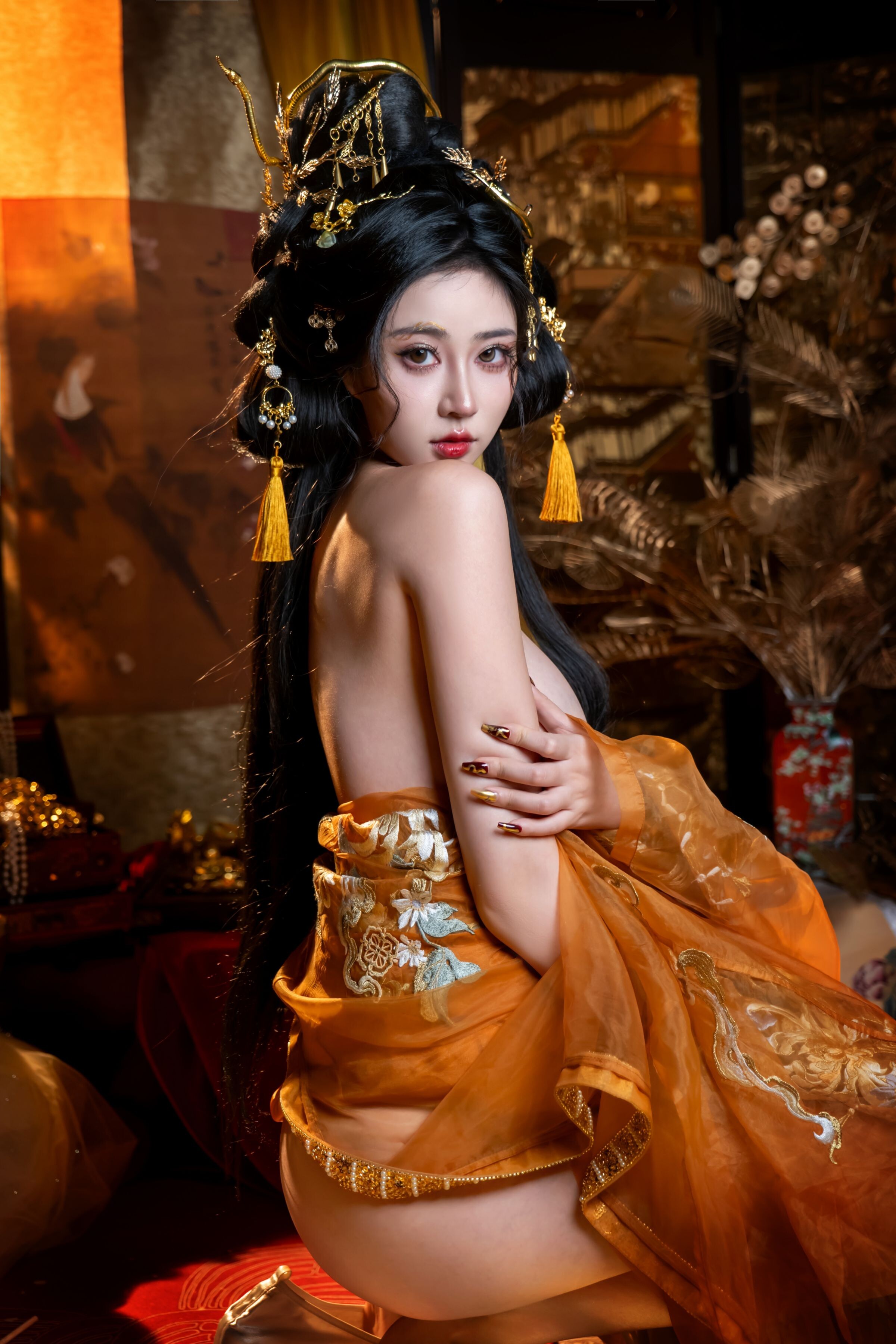 Year by Year - Golden Snake Celebrates the New Year