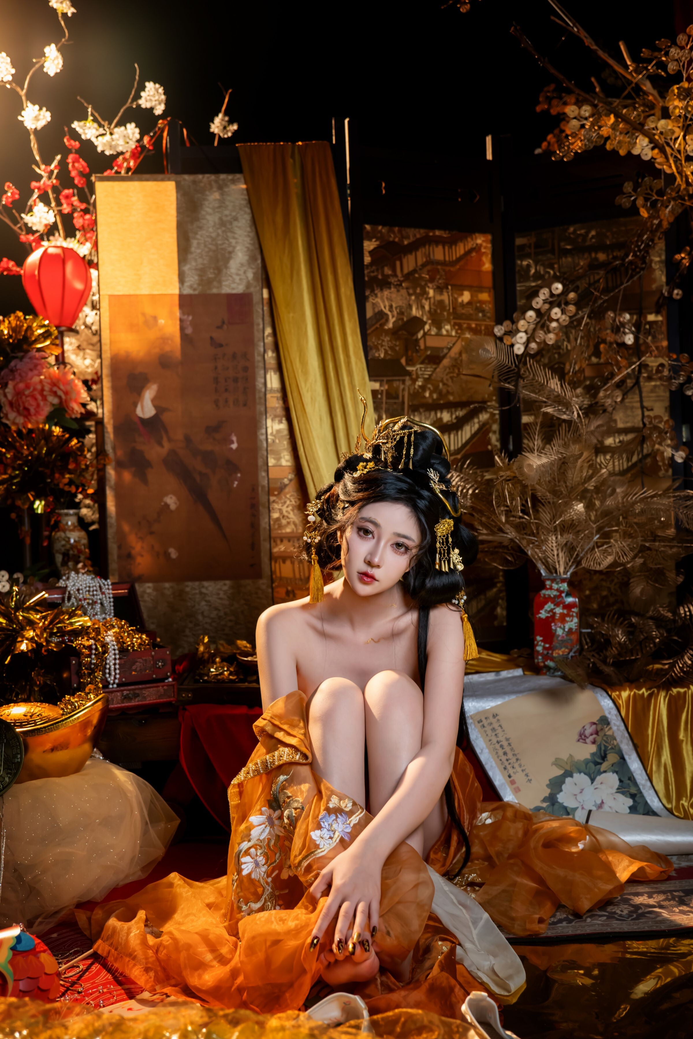 Year by Year - Golden Snake Celebrates the New Year