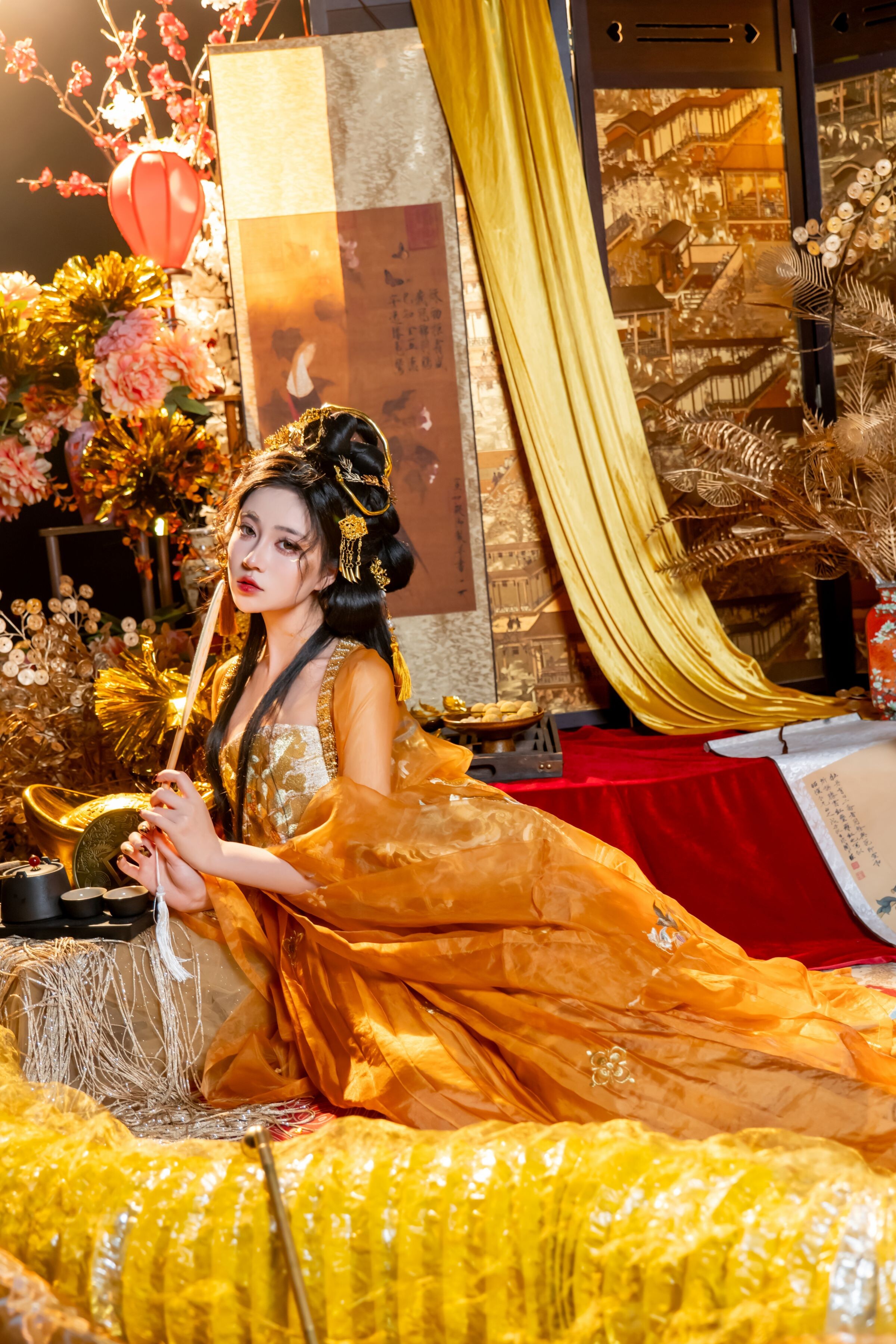 Year by Year - Golden Snake Celebrates the New Year