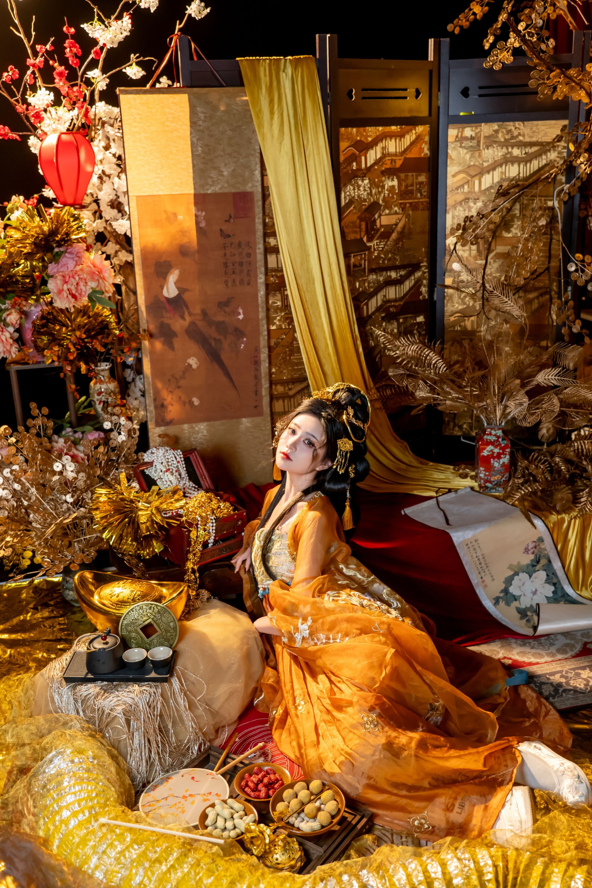 Year by Year - Golden Snake Celebrates the New Year