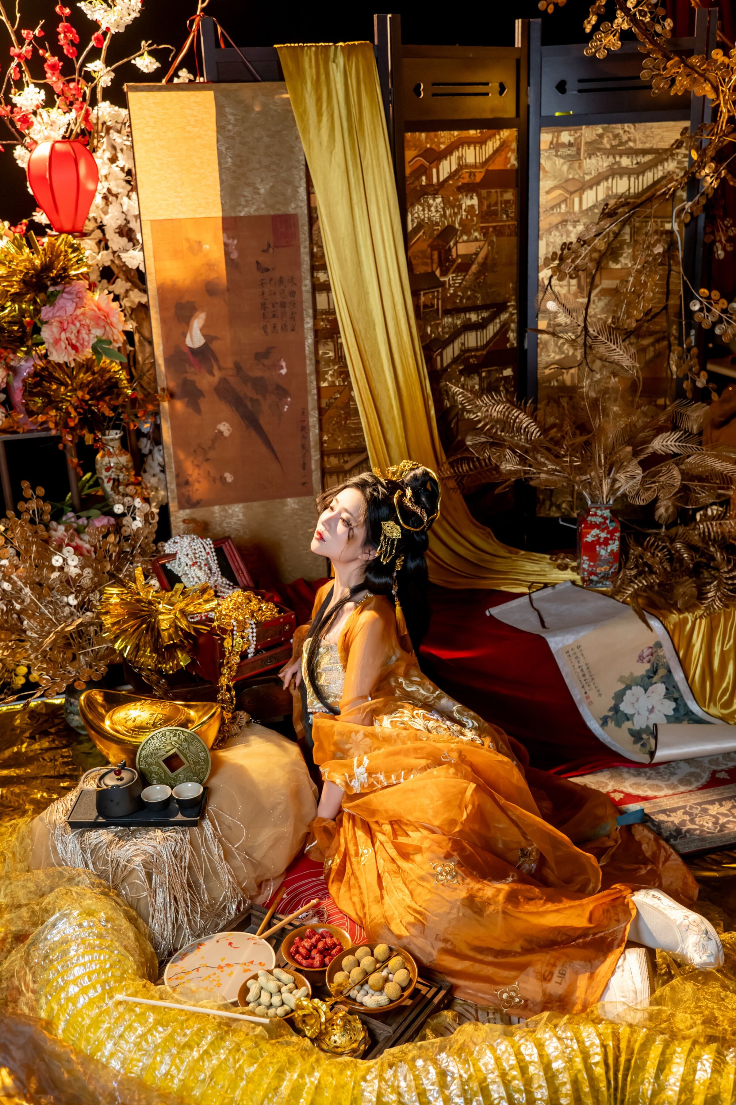 Year by Year - Golden Snake Celebrates the New Year