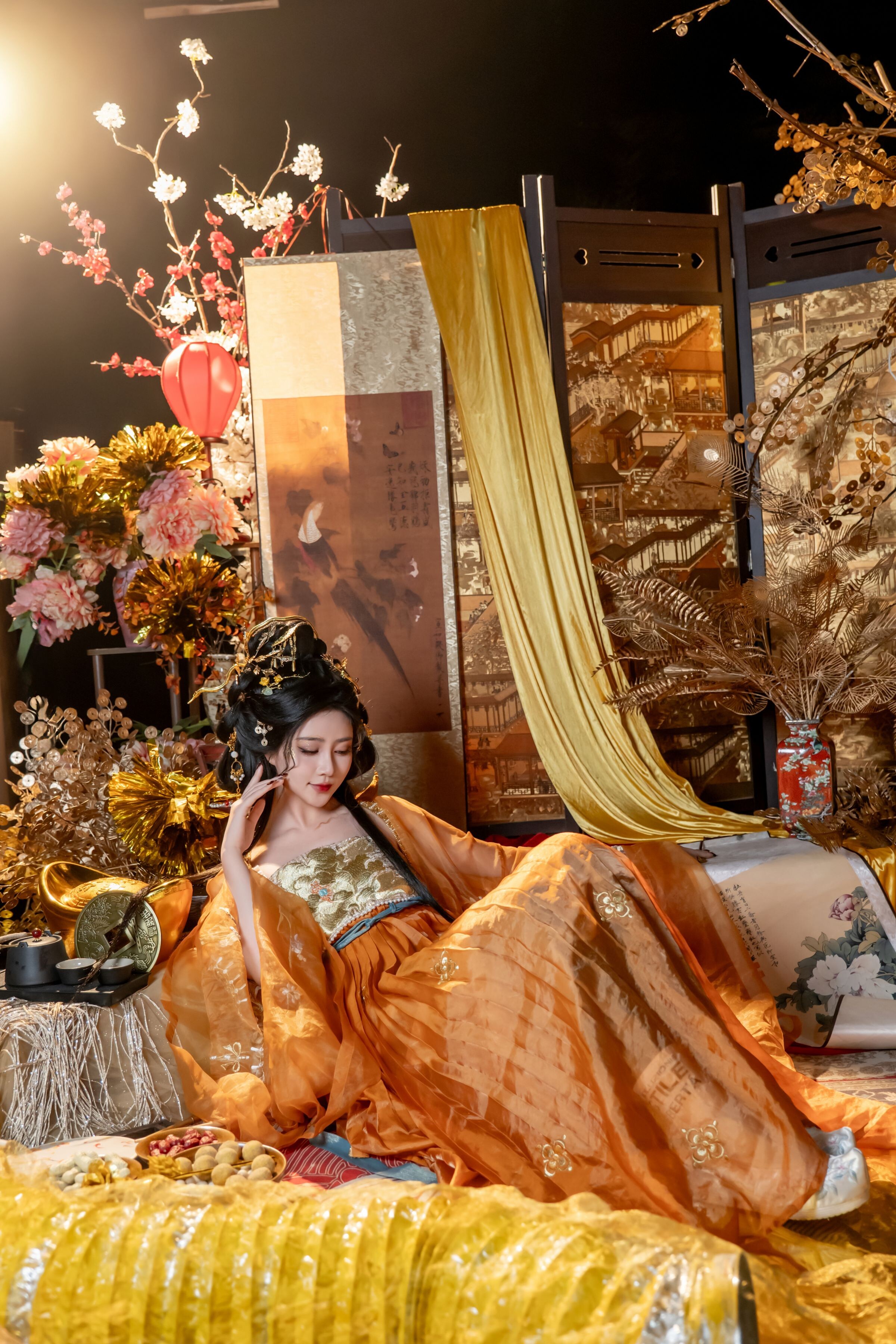 Year by Year - Golden Snake Celebrates the New Year