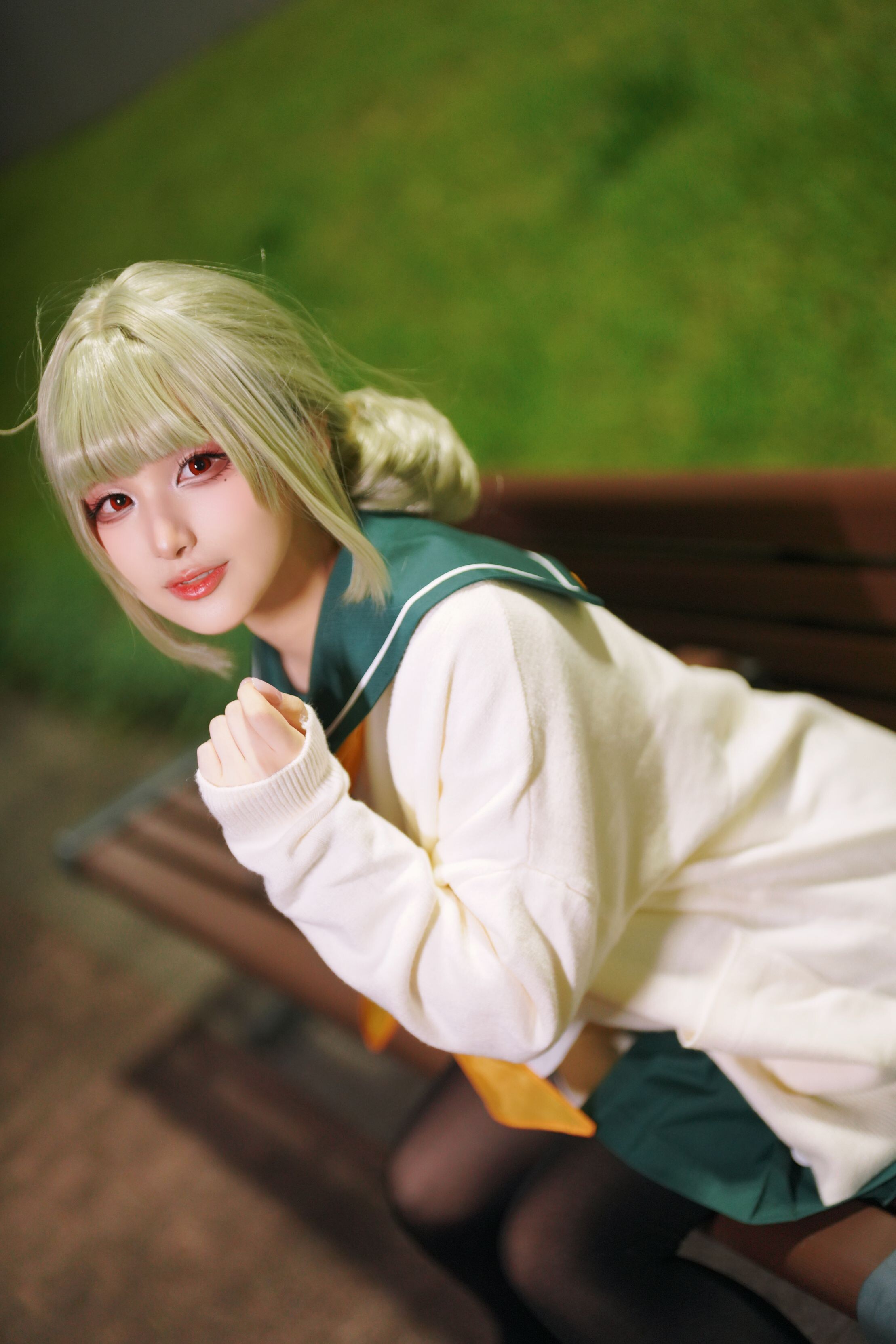 幼愛尤梅子 - 小琪舞JK制服