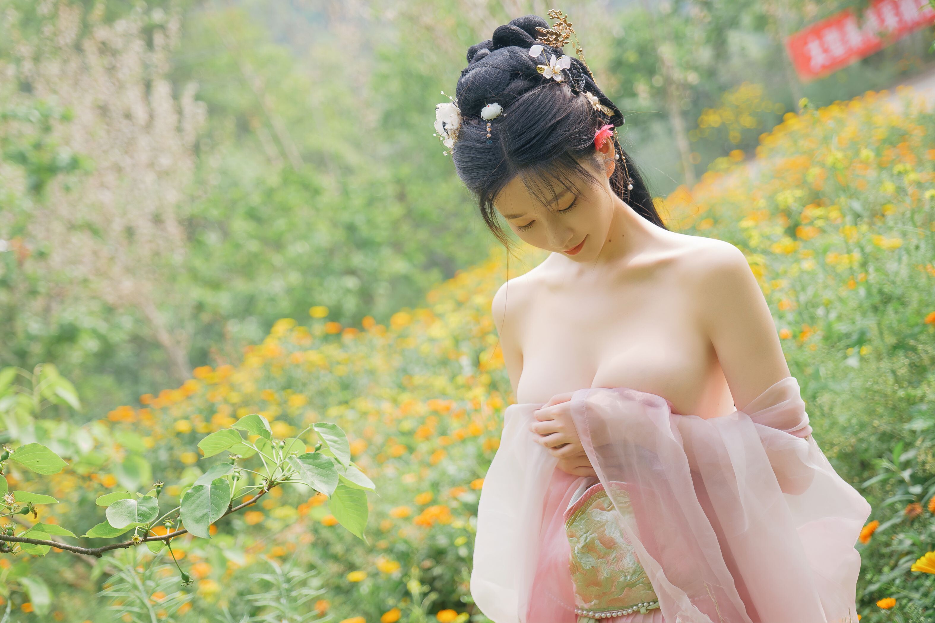 Niannian Nnian 해당선 고장 야외 화보