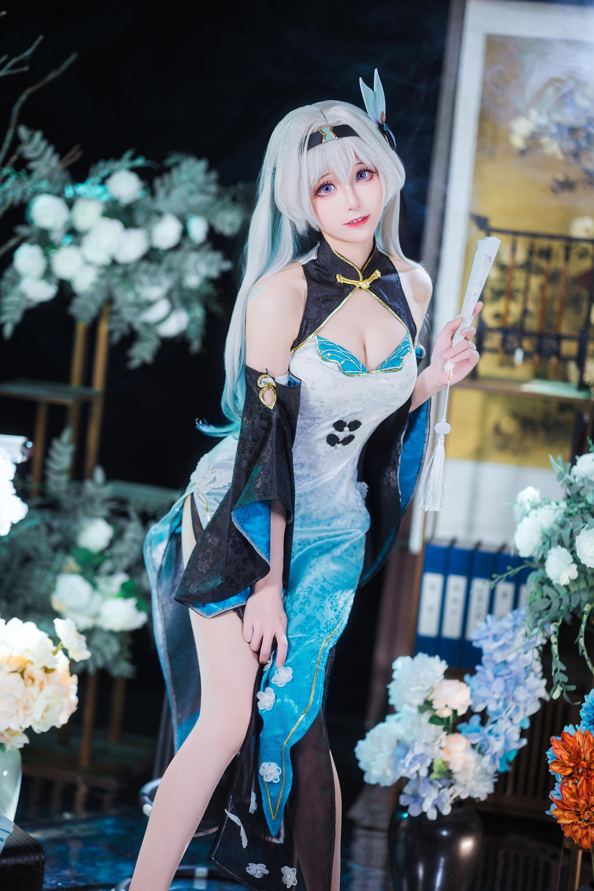 Tomoyo-chan - Star Rail Firefly Qipao