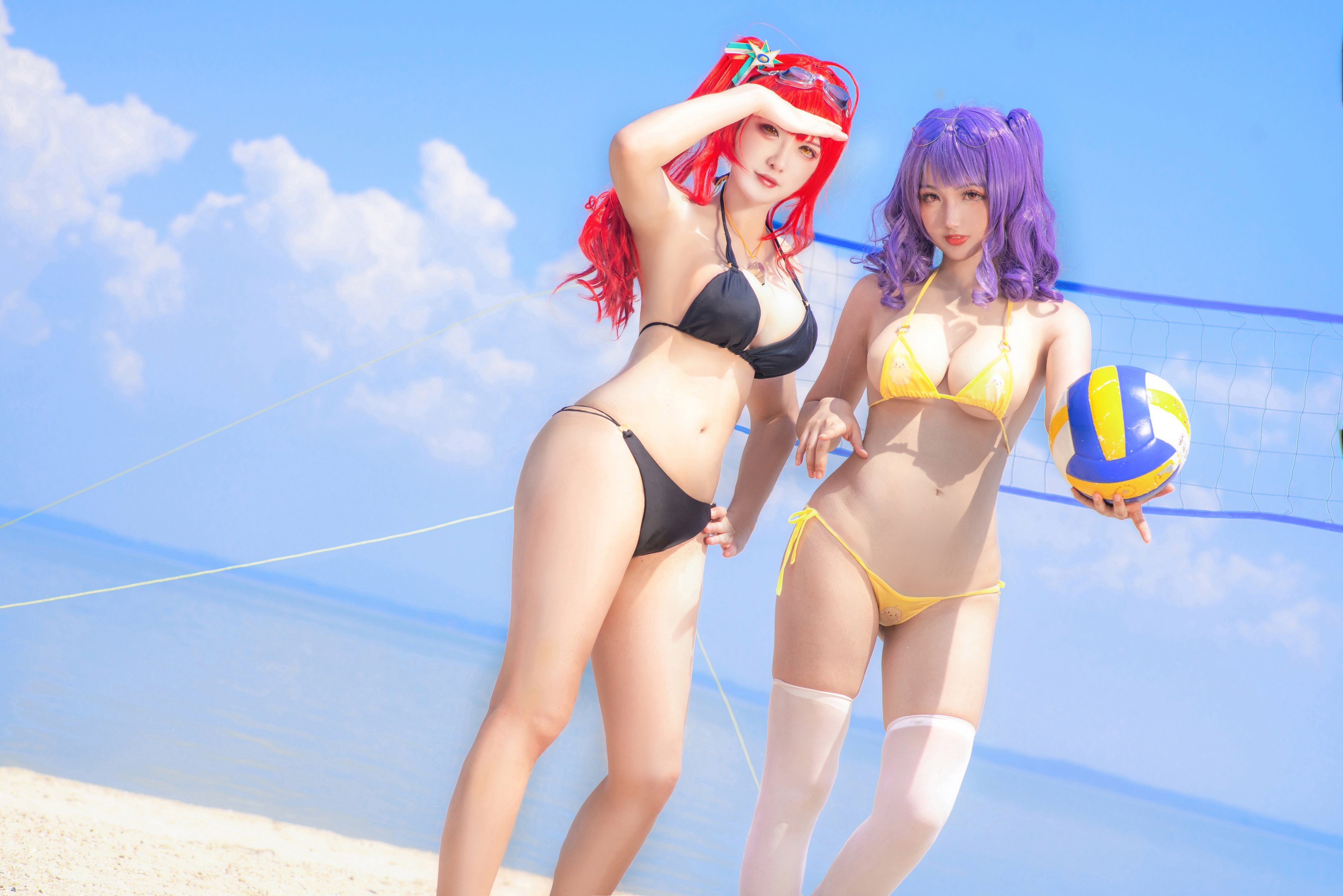 Tattoo Poi & Jun Jun Zi - Beach Volleyball 40P