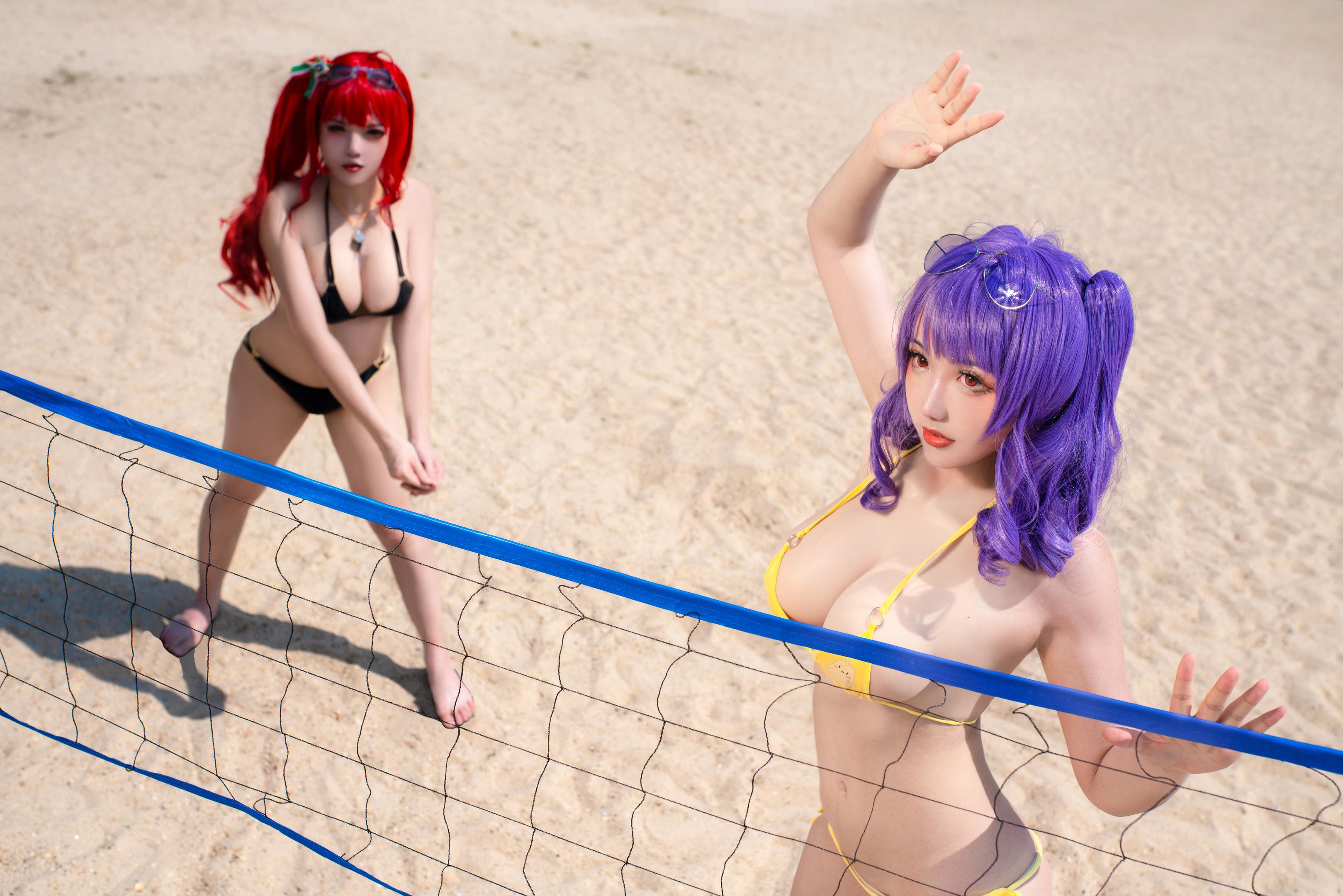 Tattoo Poi & Jun Jun Zi - Beach Volleyball 40P