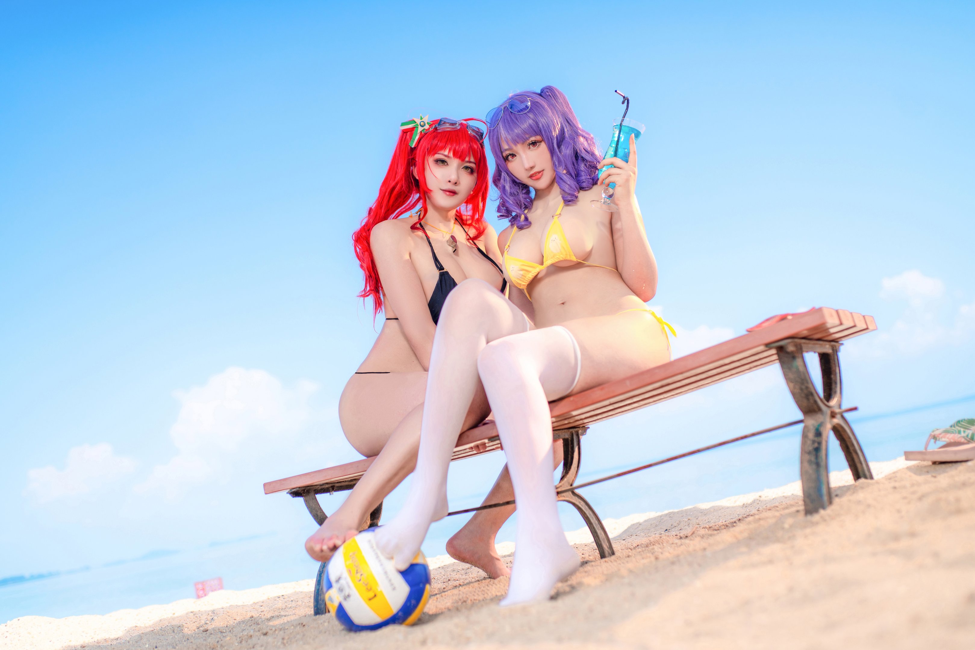 Tattoo Poi & Jun Jun Zi - Beach Volleyball 40P