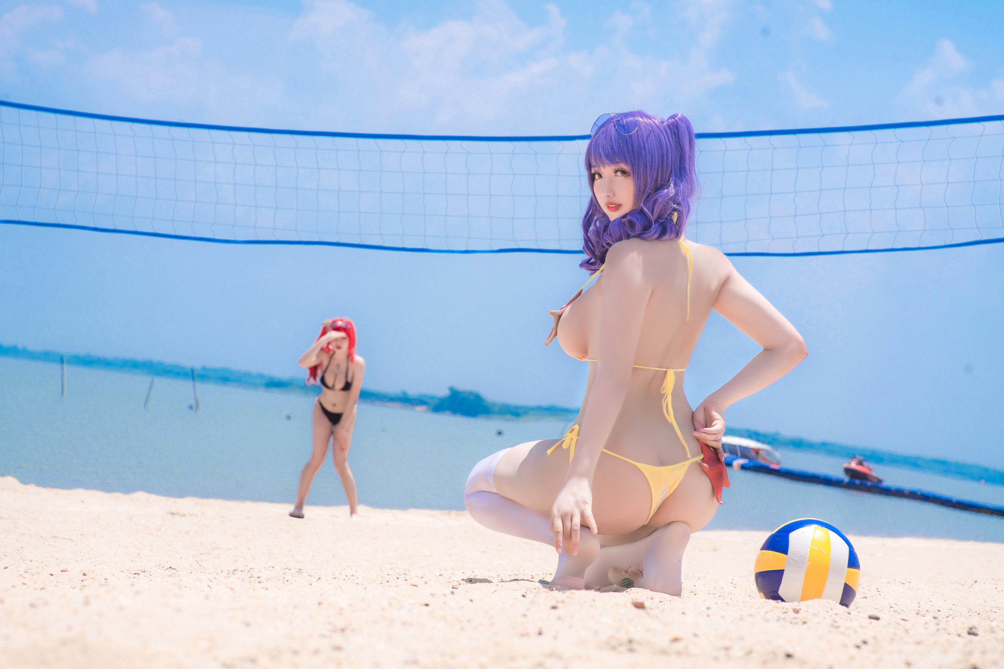 Tattoo Poi & Jun Jun Zi - Beach Volleyball 40P