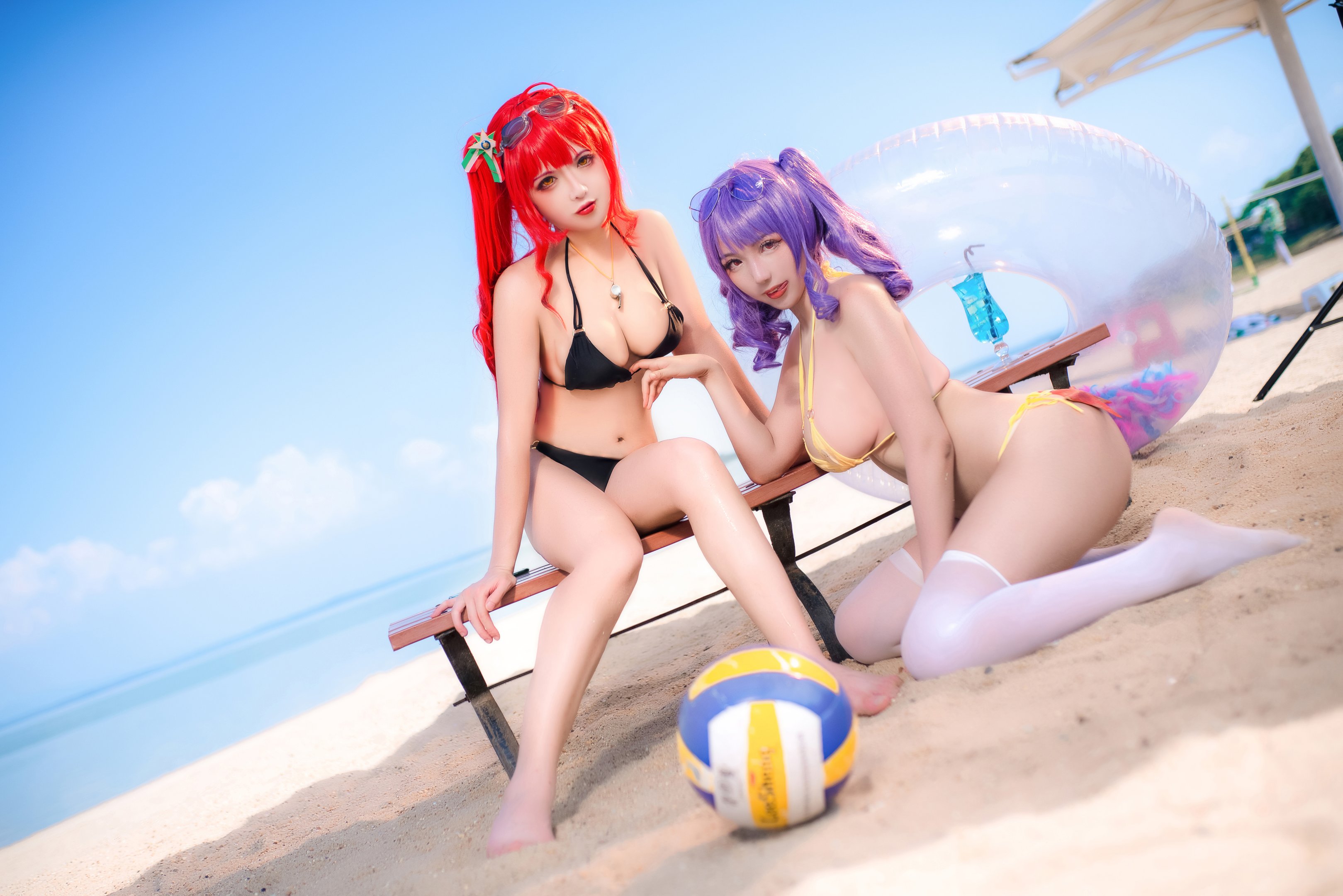 Tattoo Poi & Jun Jun Zi - Beach Volleyball 40P