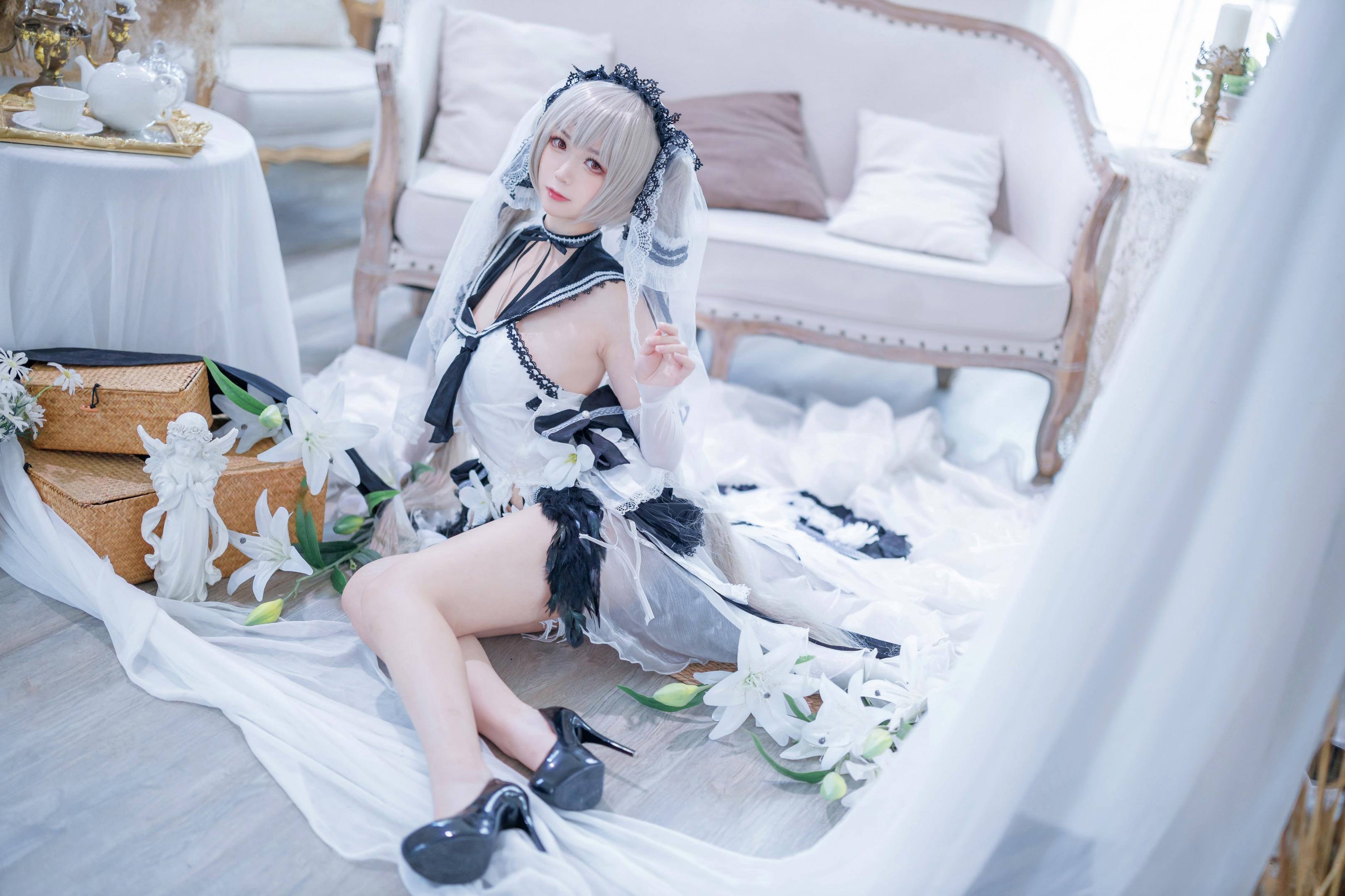 樱落酱w - 碧蓝航线 可畏 禮服 20P
