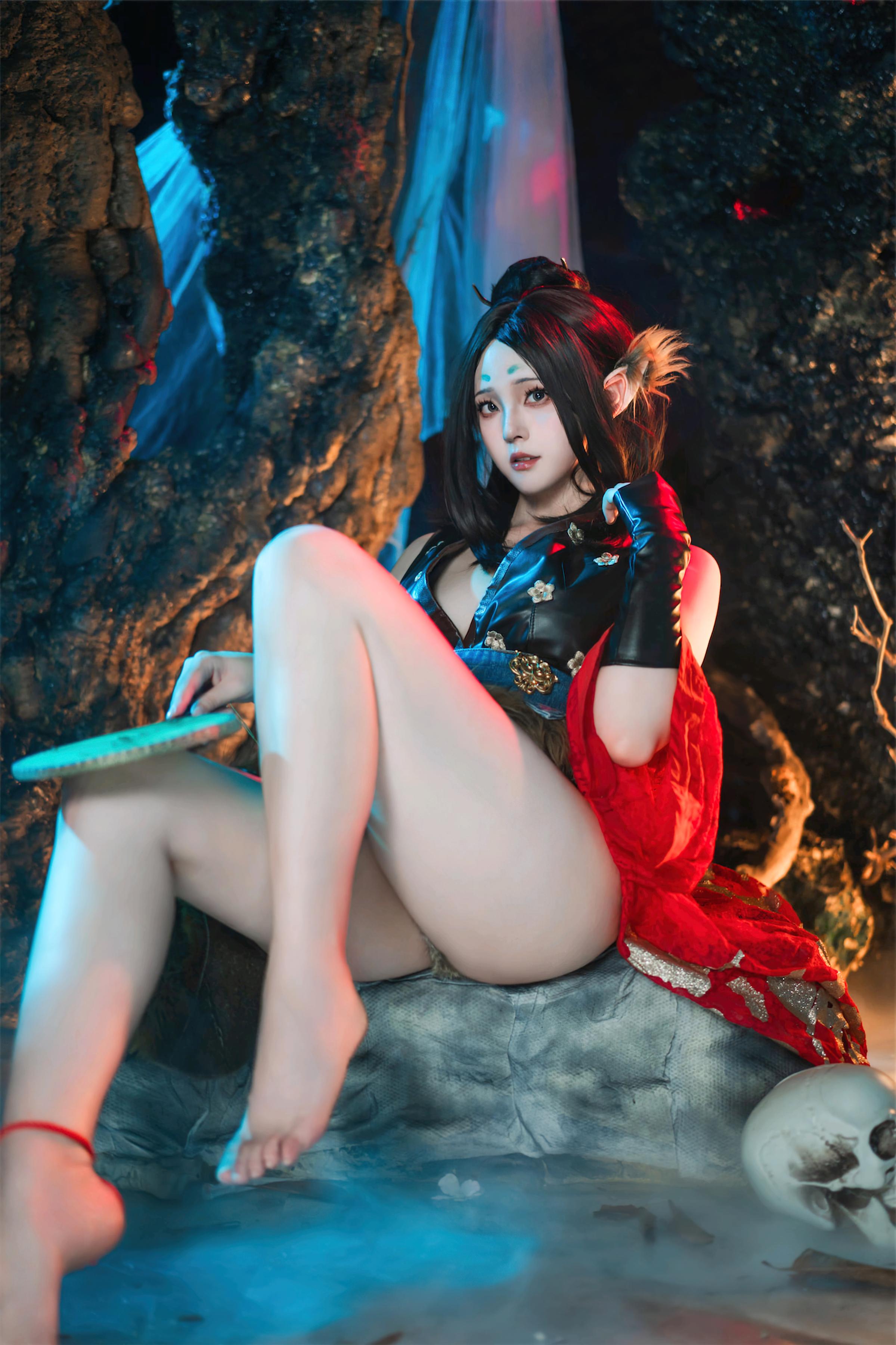 Natsuko Hạ Hạ Tử - Hắc Thần Thoại Wukong Ping Ping 76P