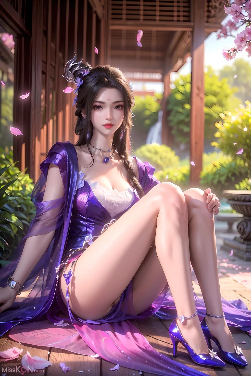 AI Generated] kuzan: Young White Horse - Wind Autumn Rain (76 photos)