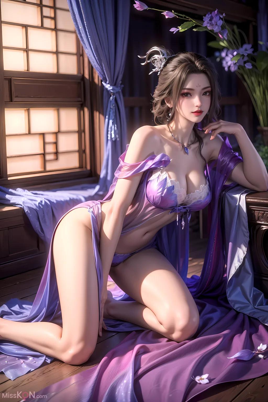 สร้างโดย AI] คูซาน: โชว์เหนียนไบ้หมา-ฟงฉิวหยู (76 ภาพ)