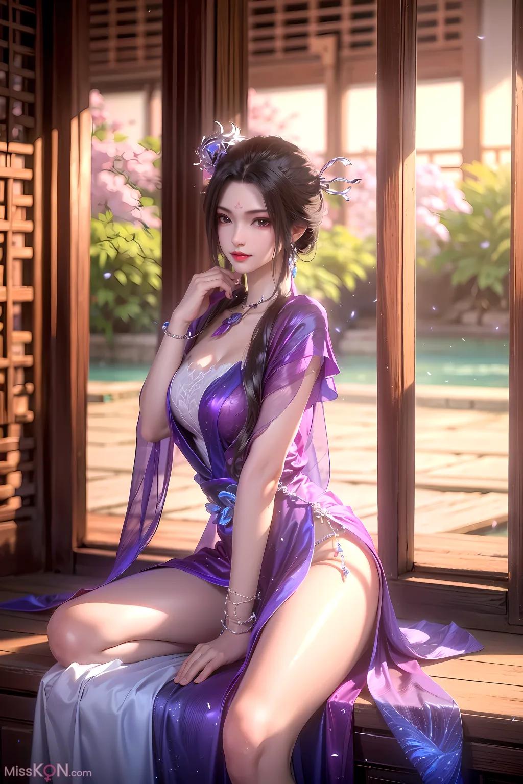สร้างโดย AI] คูซาน: โชว์เหนียนไบ้หมา-ฟงฉิวหยู (76 ภาพ)