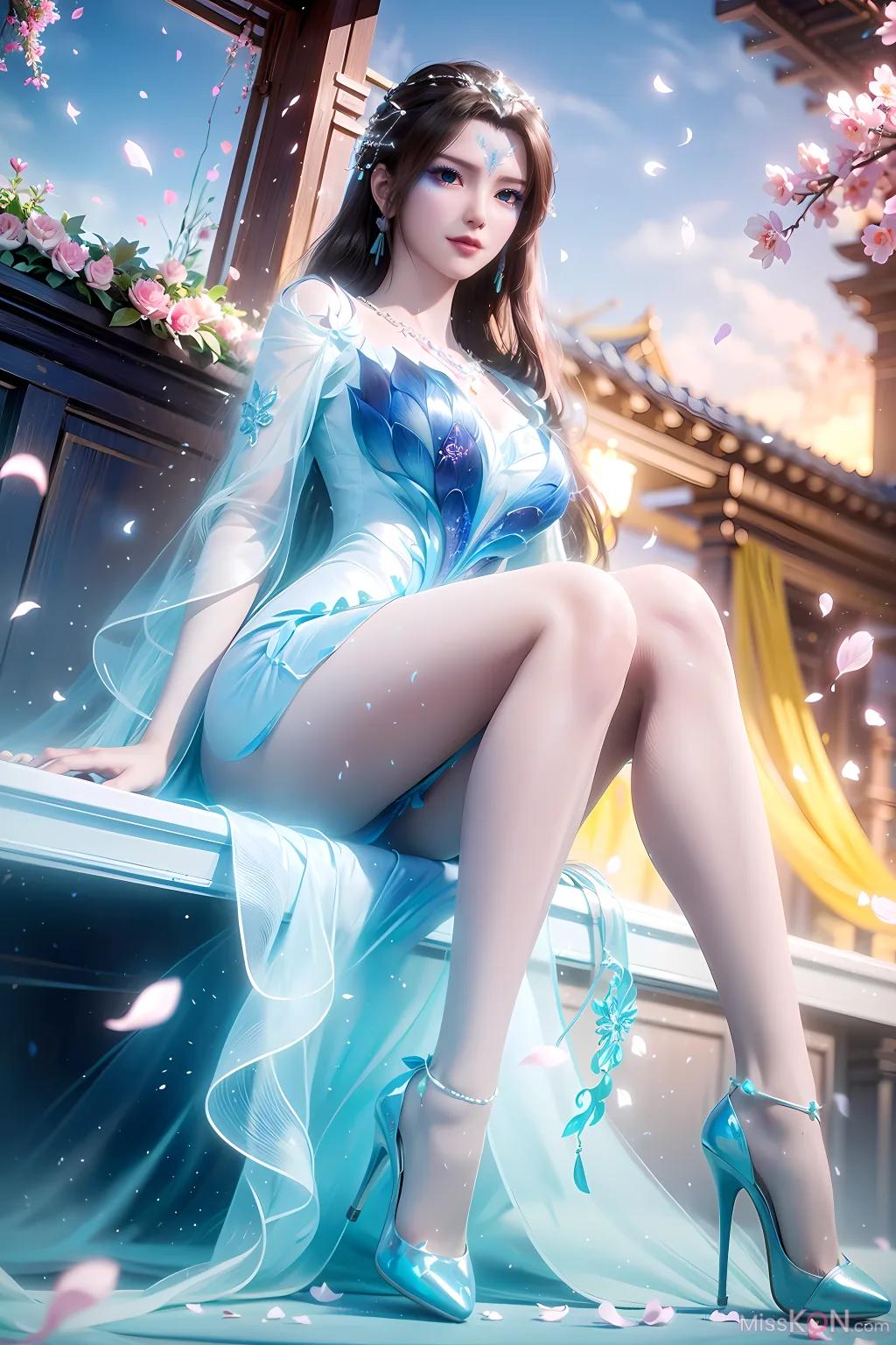 AI Generated] kuzan: Xian Ni - Qing Shuang Xian Jun (78 photos)