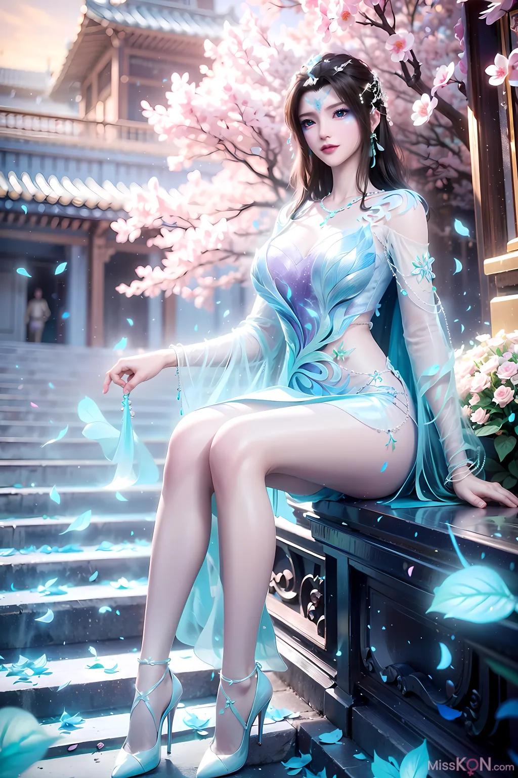 AI Generated] kuzan: Xian Ni - Qing Shuang Xian Jun (78 photos)