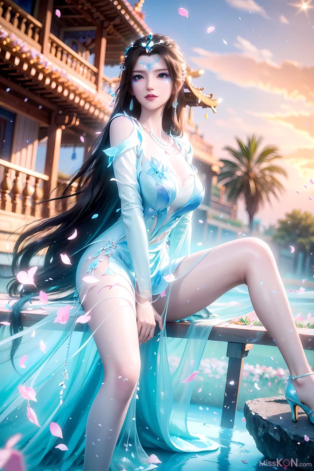 AI Generated] kuzan: Xian Ni - Qing Shuang Xian Jun (78 photos)