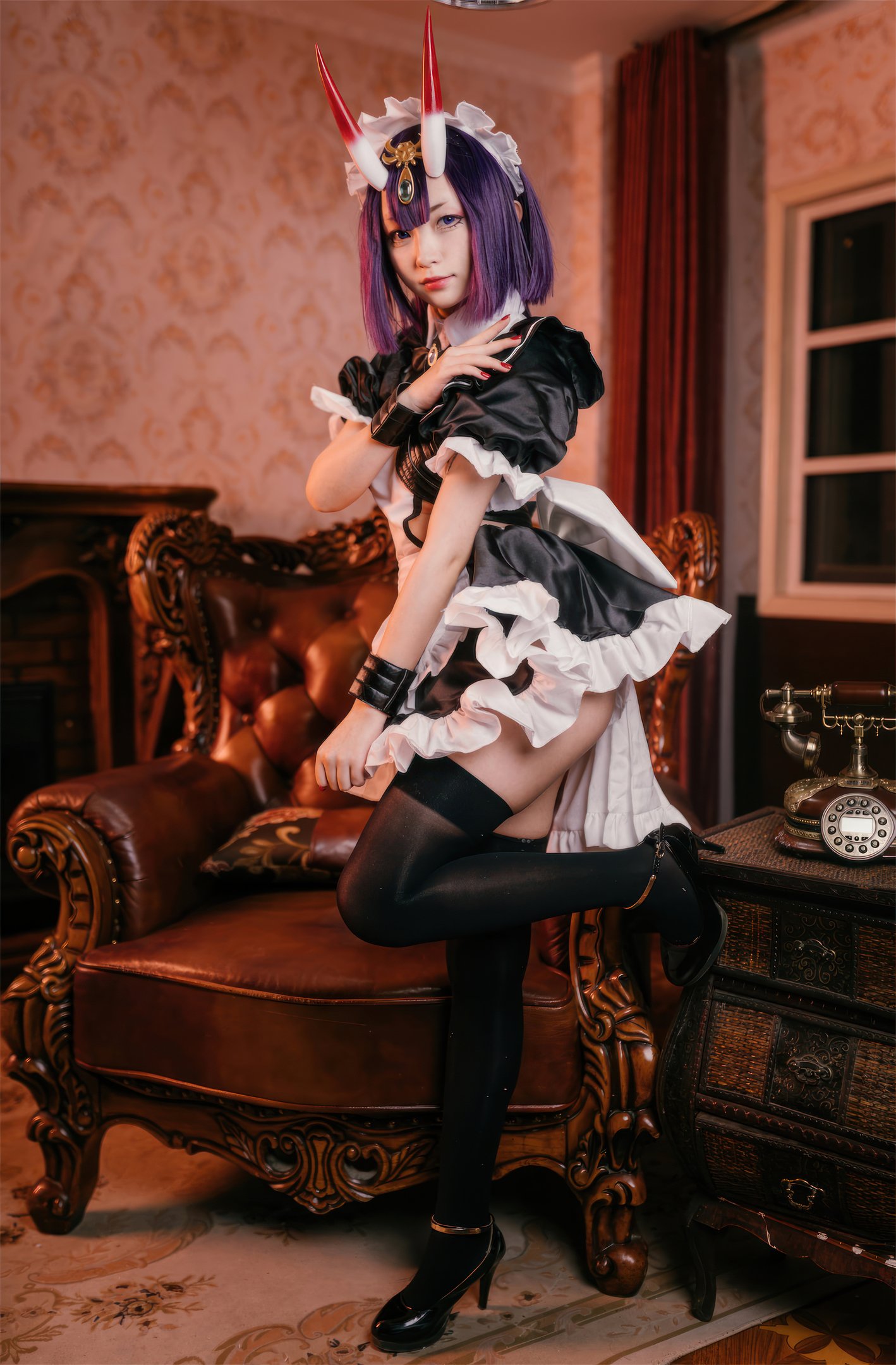 花铃 - FGO 酒吞童子 女仆 72P