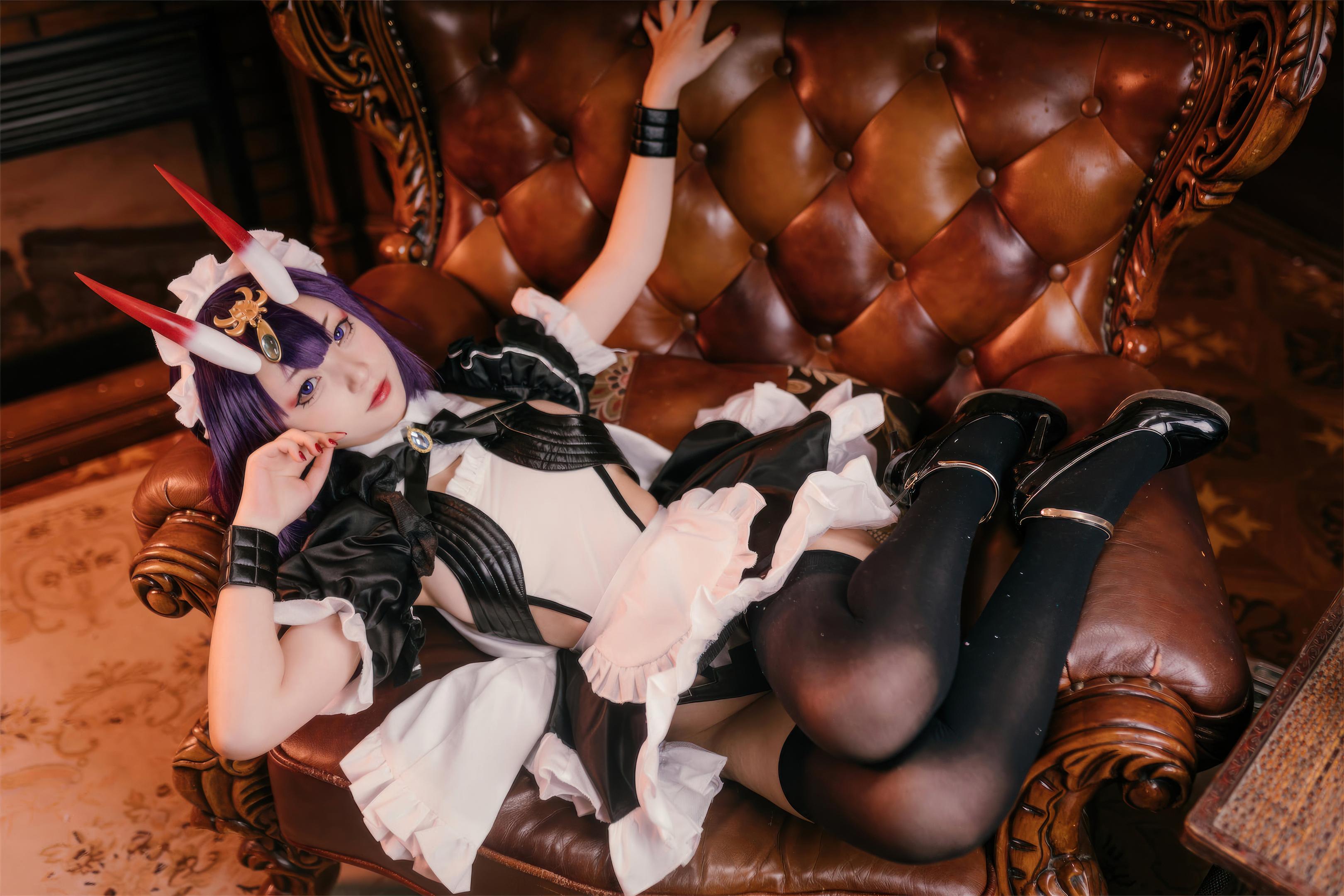 花铃 - FGO 酒吞童子 女仆 72P