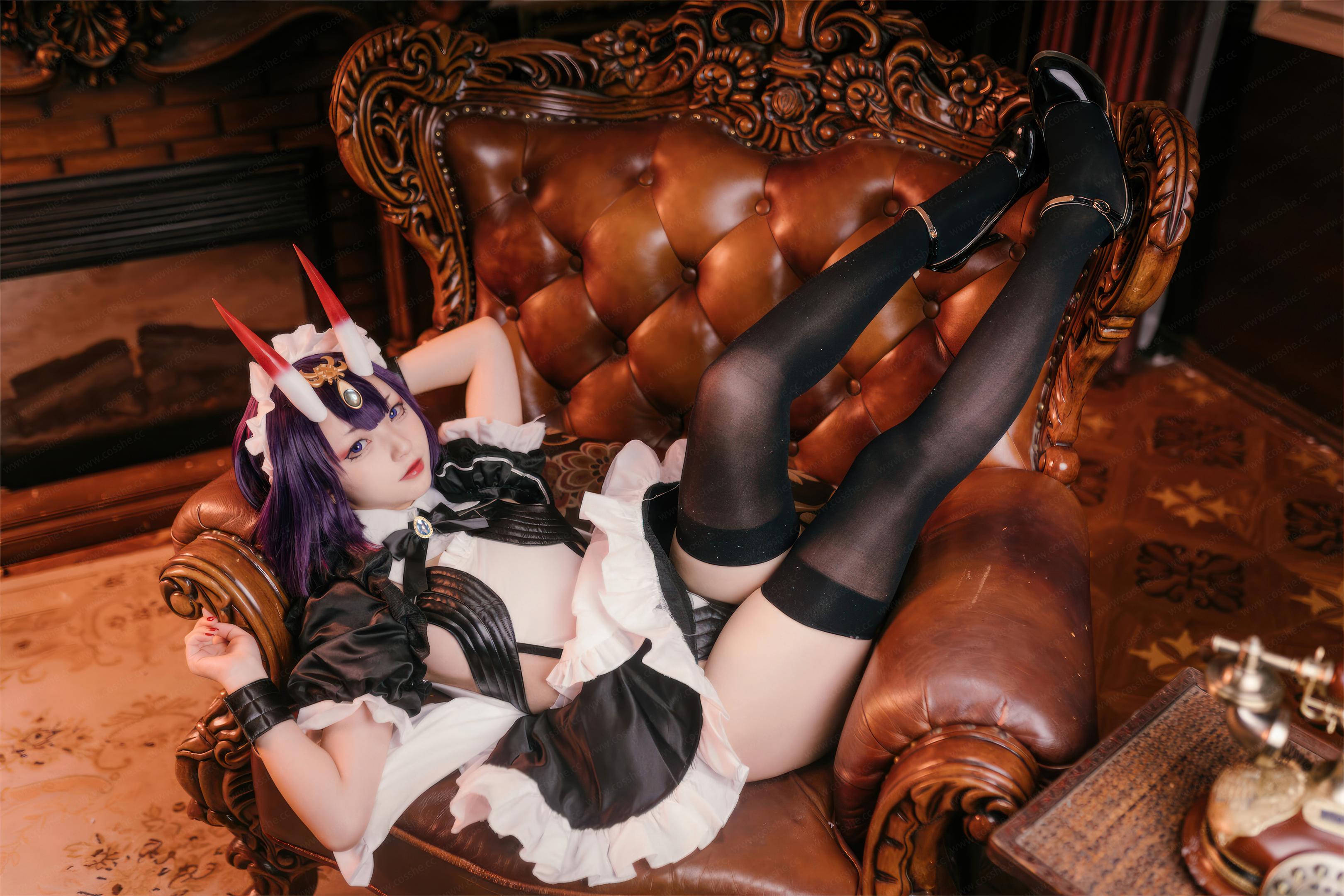花铃 - FGO 酒吞童子 女仆 72P