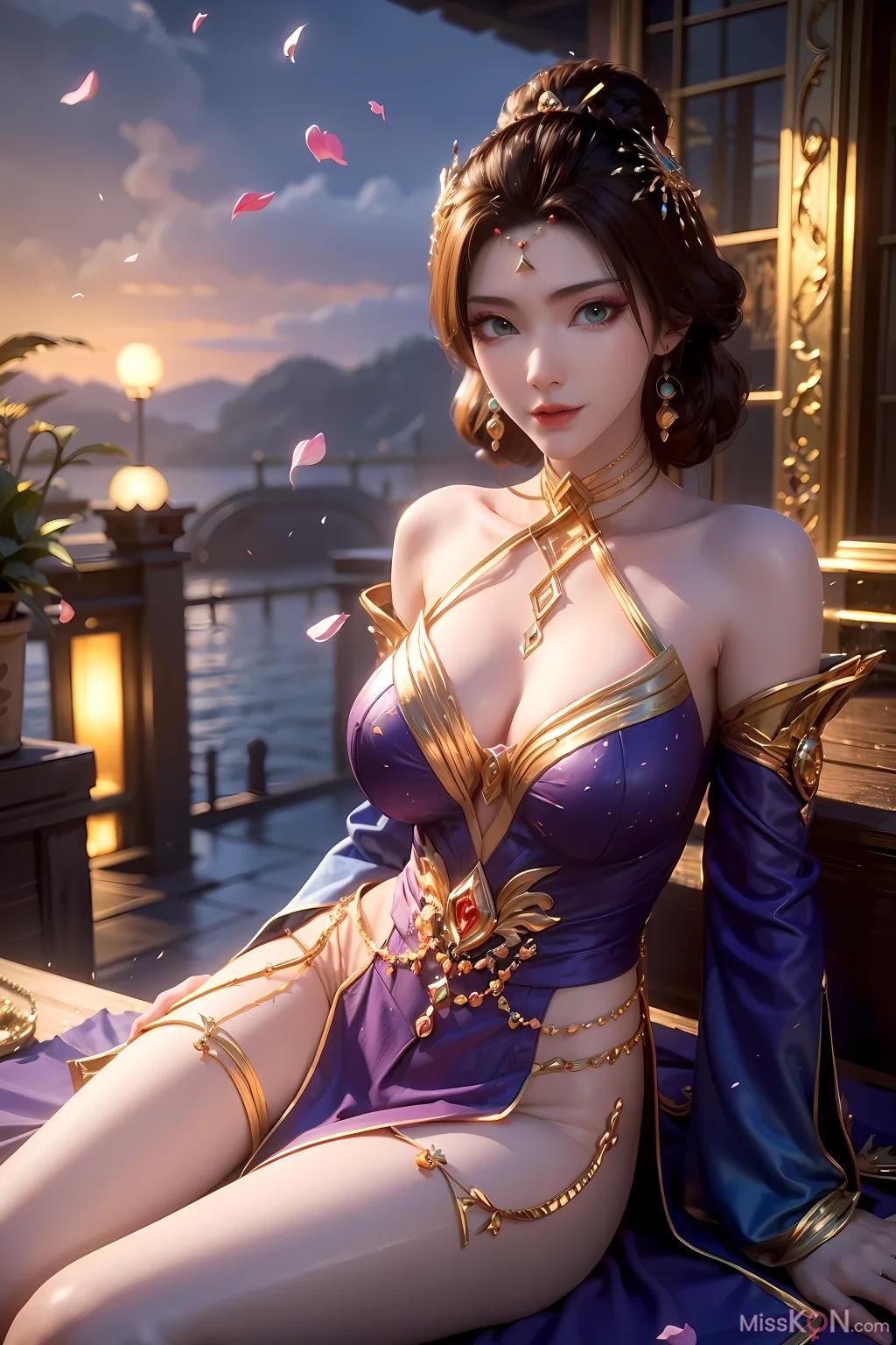 AI Generated] kuzan: Mortal Cultivation Legend - New Version Wen Si Yue (50 photos)