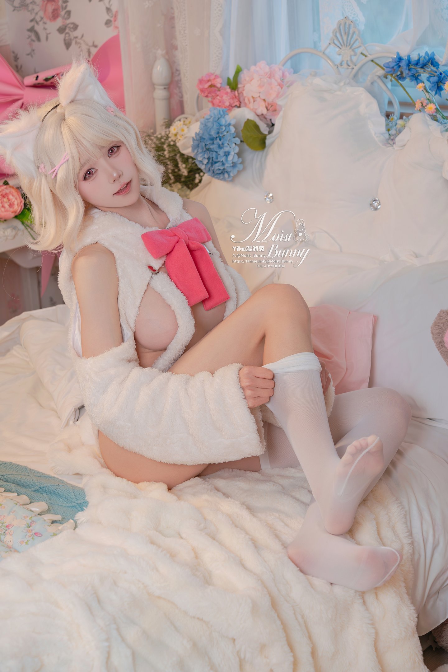 兎娘を一口噛む - 彼の猫 1V