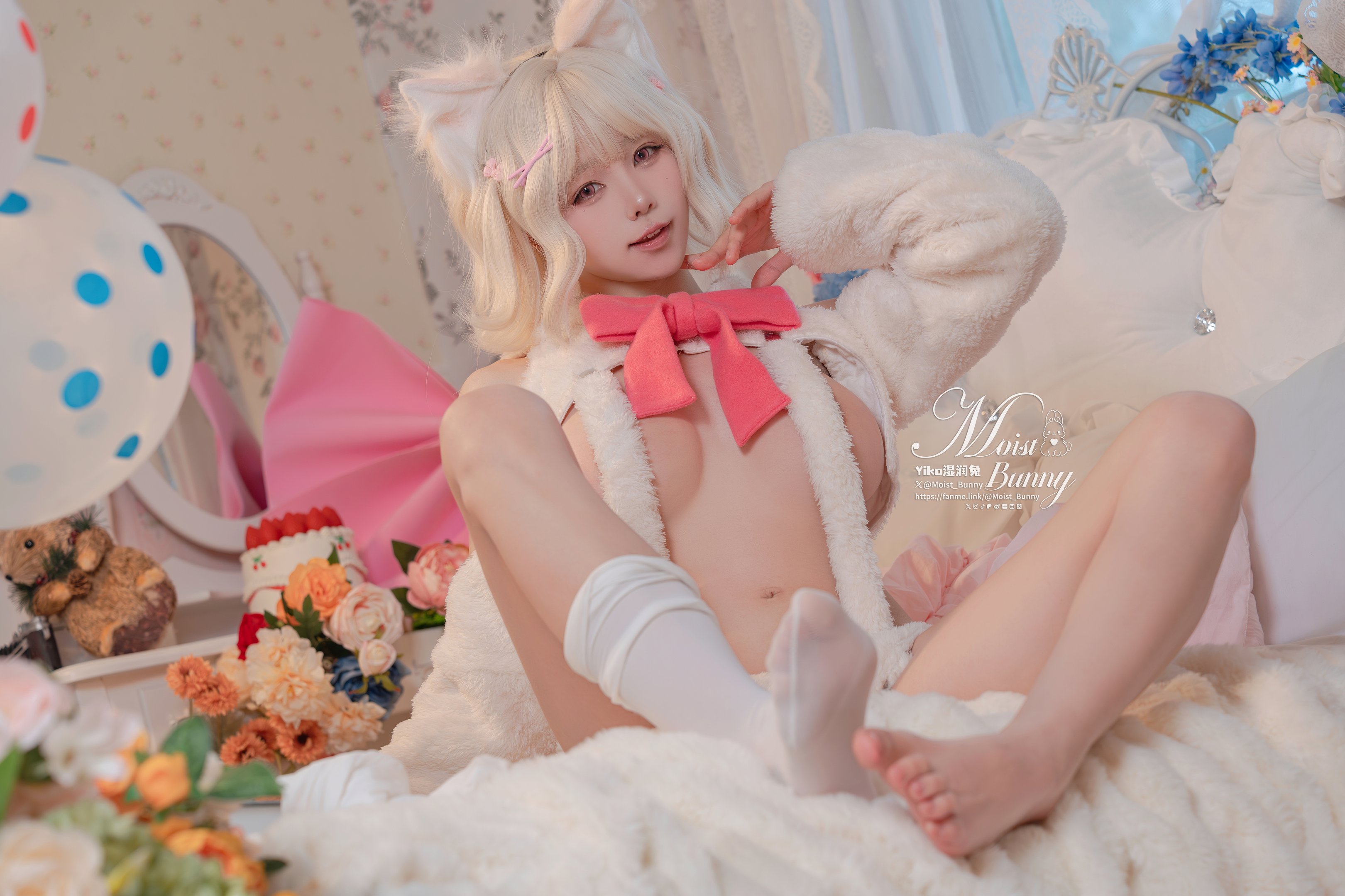 兎娘を一口噛む - 彼の猫 1V