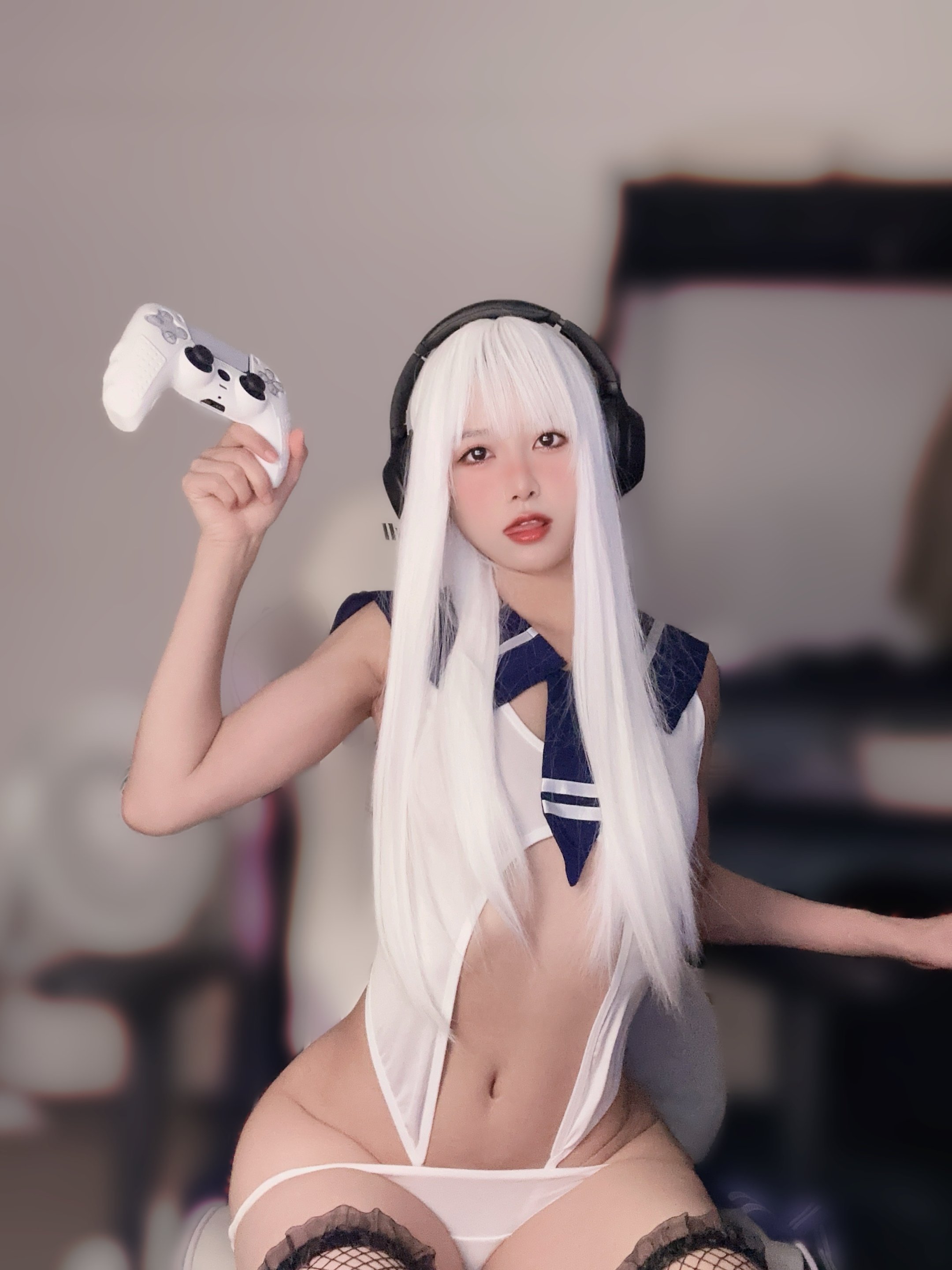 Pudding Magic - White-Haired Girlfriend 27P1V