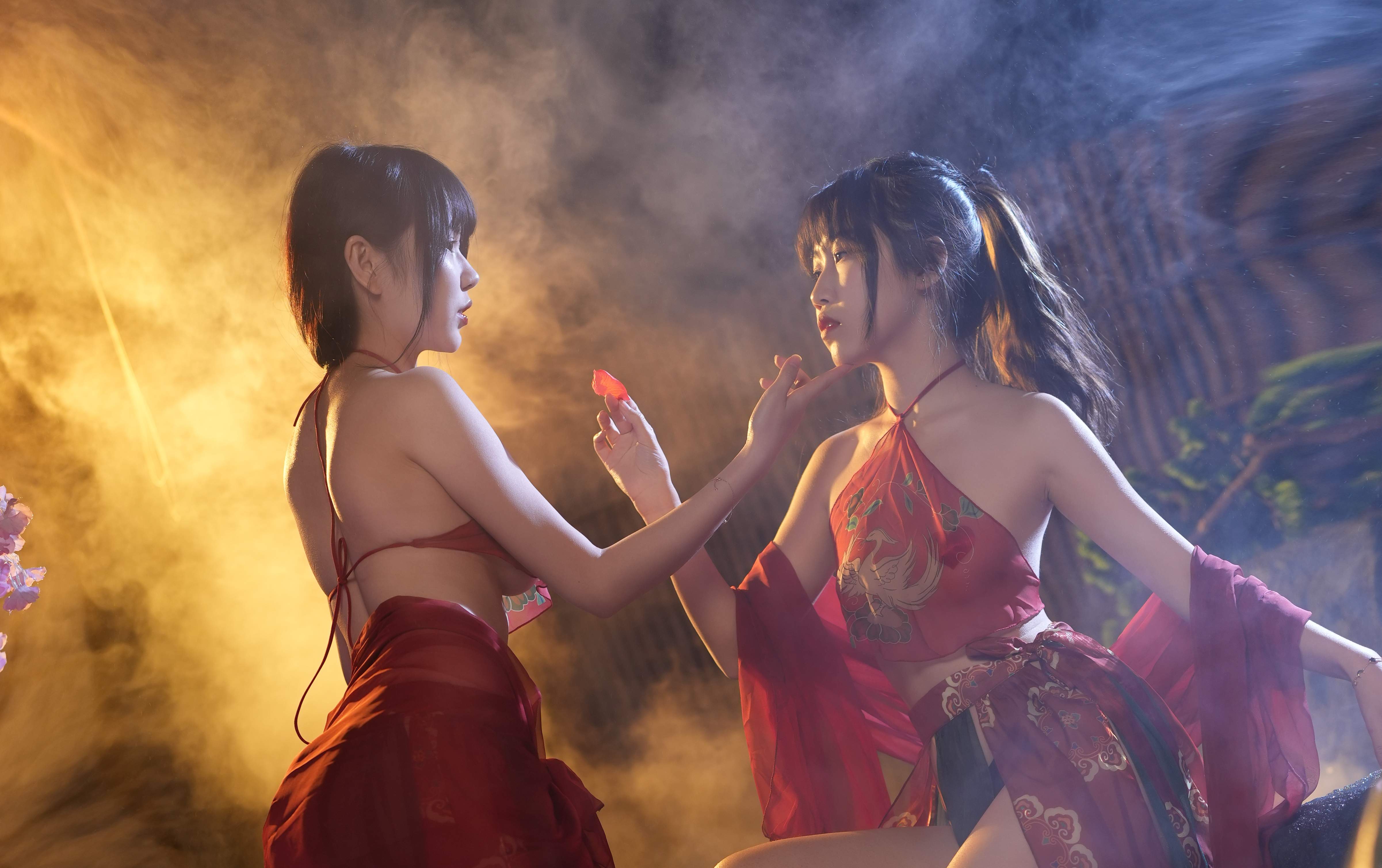 蒂娜很妖孽呀和不呆猫 - 古風雙人 16P