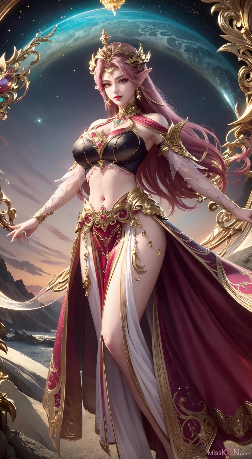 [AI Generated] Hundred Refining Gods - Sword Spirit Demon Night [Ink] (150 photos)