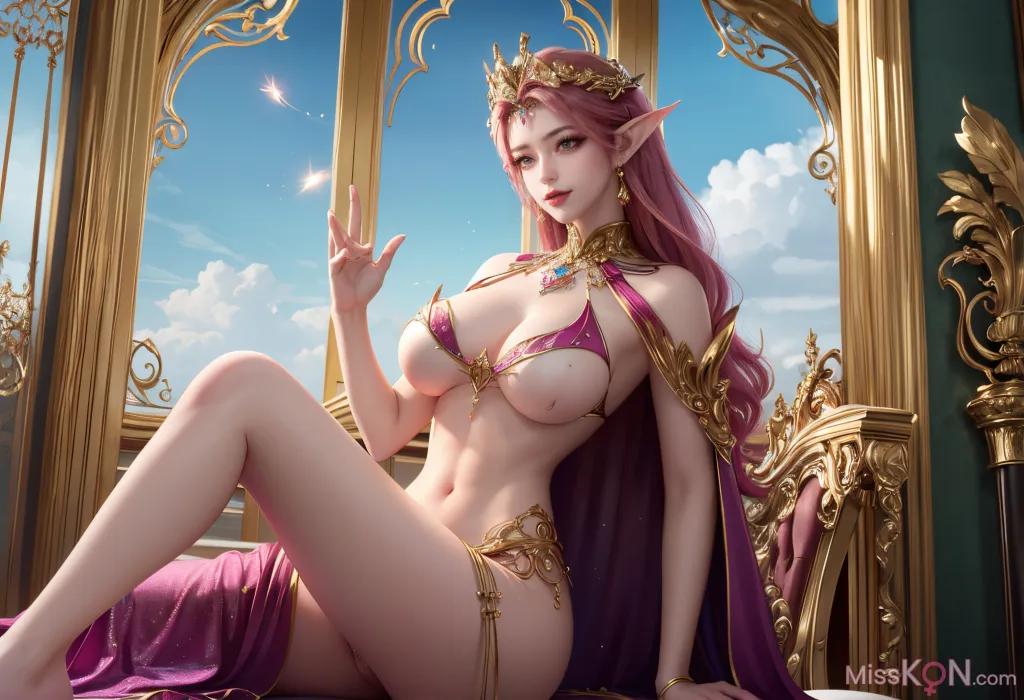 [AI Generated] 百炼成神-剑灵妖夜【墨迹】 (150 photos)