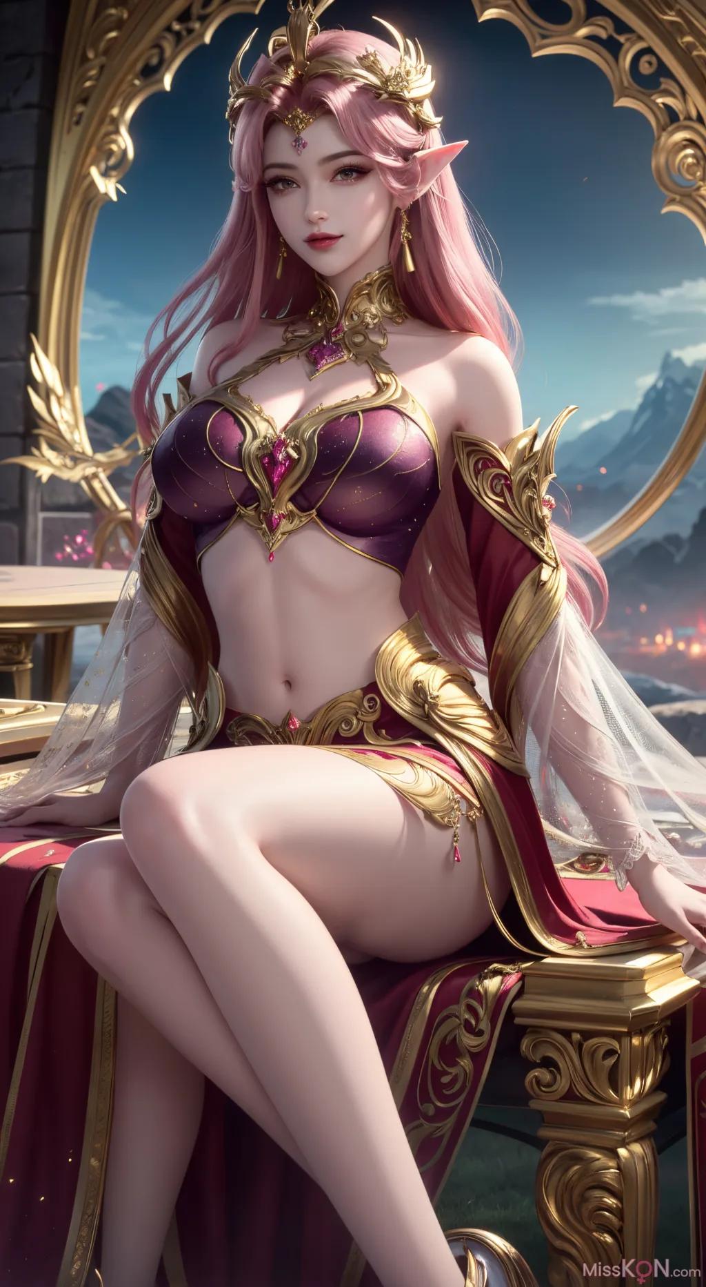 [AI Generated] 百炼成神-剑灵妖夜【墨迹】 (150 photos)