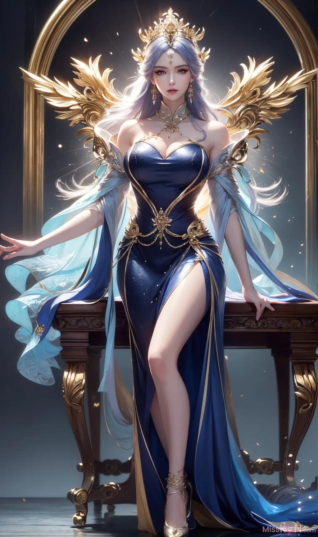 AI Generated] Bai Lian Cheng Shen - Tian Qiong [Mo Ji] (170 photos)