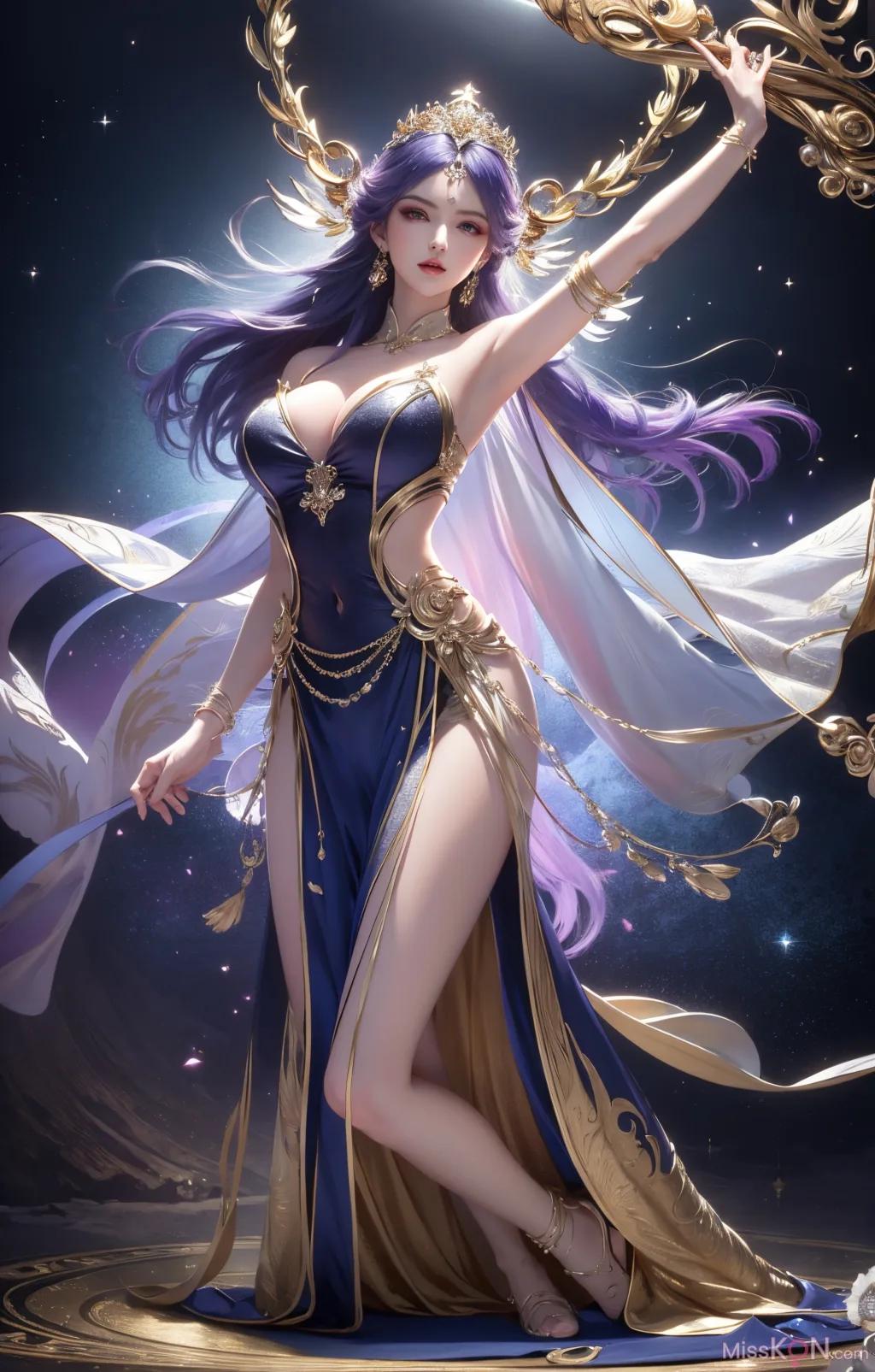 AI Generated] Bai Lian Cheng Shen - Tian Qiong [Mo Ji] (170 photos)