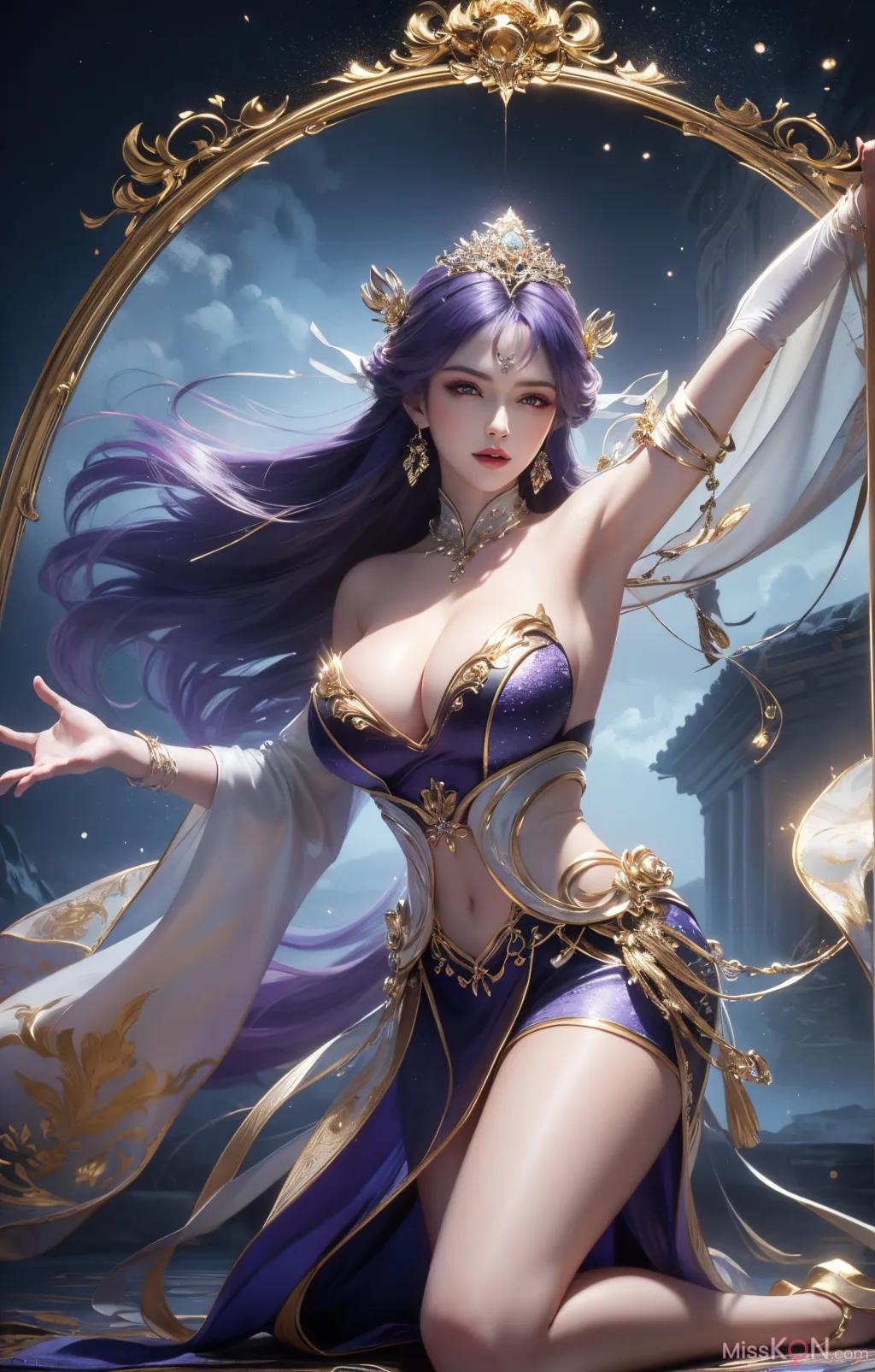 AI Generated] Bai Lian Cheng Shen - Tian Qiong [Mo Ji] (170 photos)